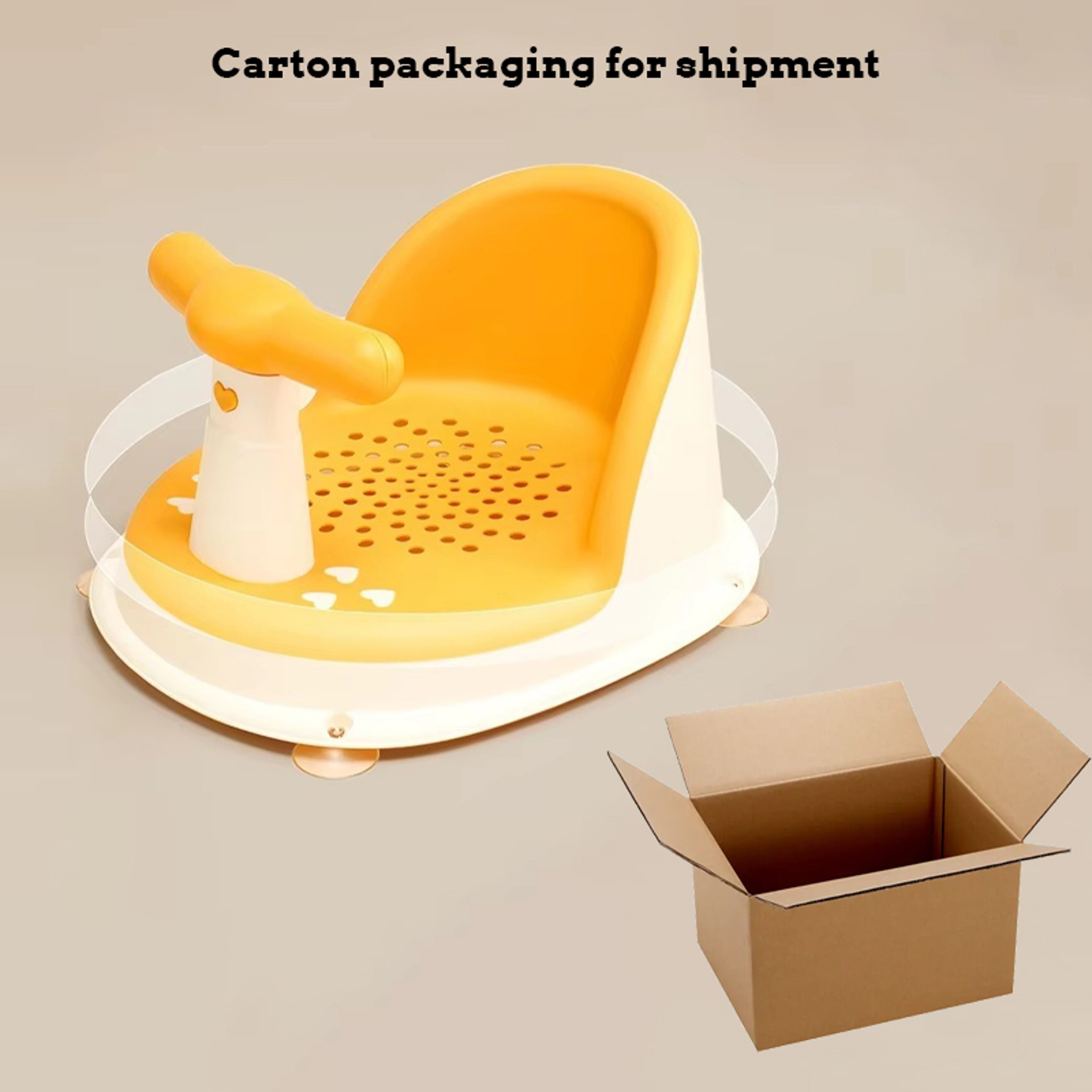 Portable Baby Shower Seat for Newborns and Young Children – view 3