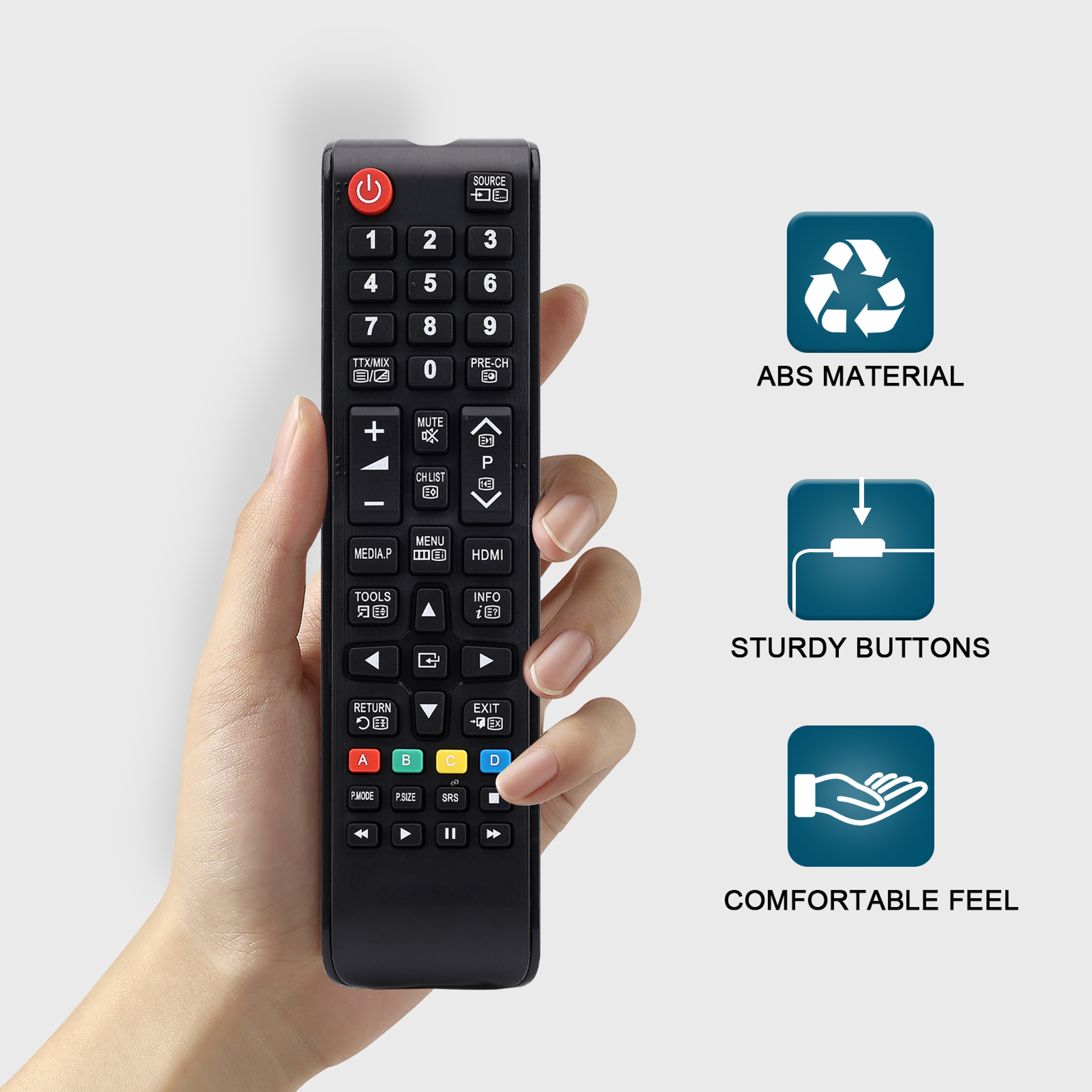 Universal Replacement Remote Control for Samsung Smart TVs Infrared TV Controller – view 5