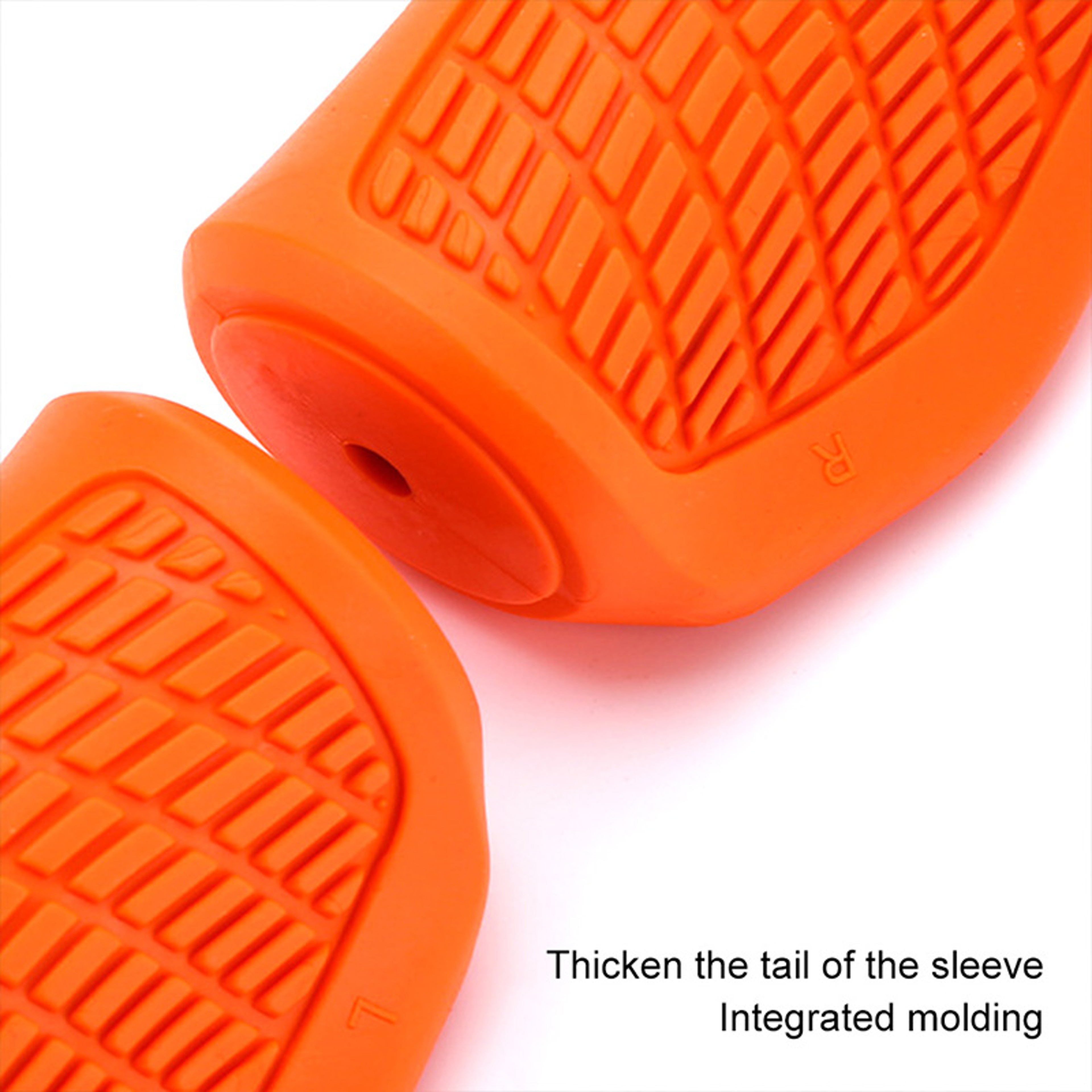 Mountain Bike Handlebar Grips Soft Rubber Lock On Non Slip Bicycle Grips 4