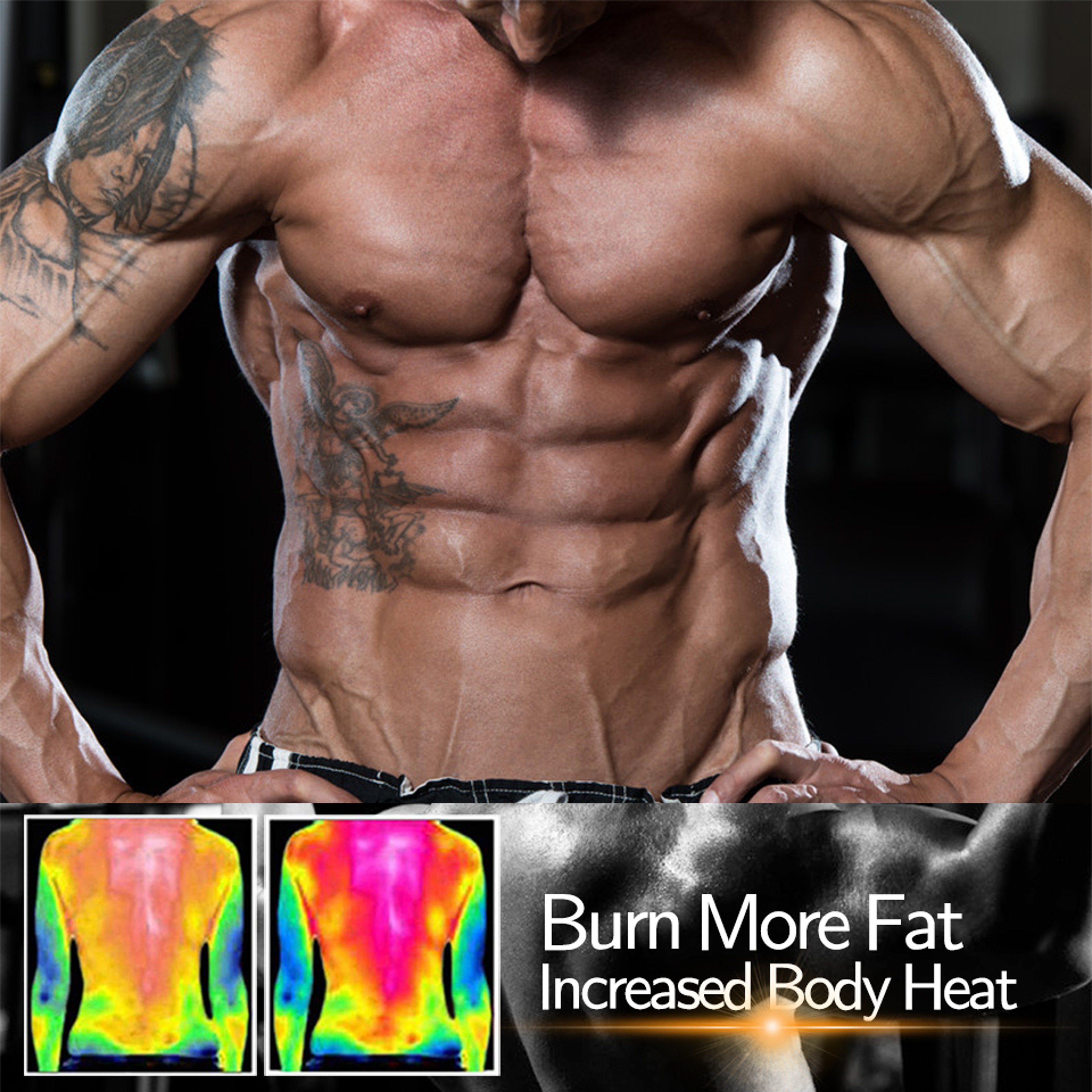 Mens Waist Trainer Sauna Vest With Compression Fit For Workouts 4