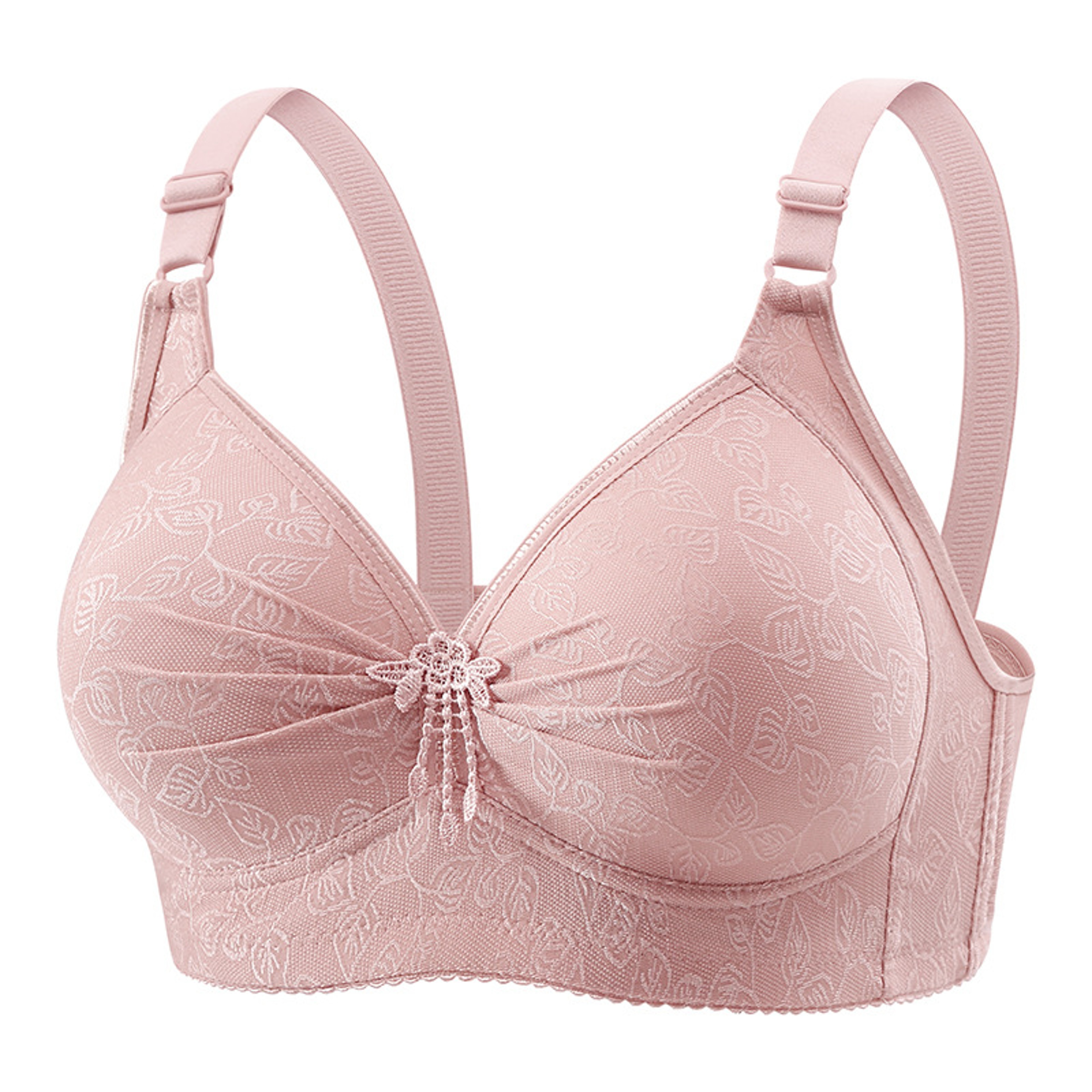 Womens Wire Free Push Up Bra with Seamless Full Cup Support – view 10