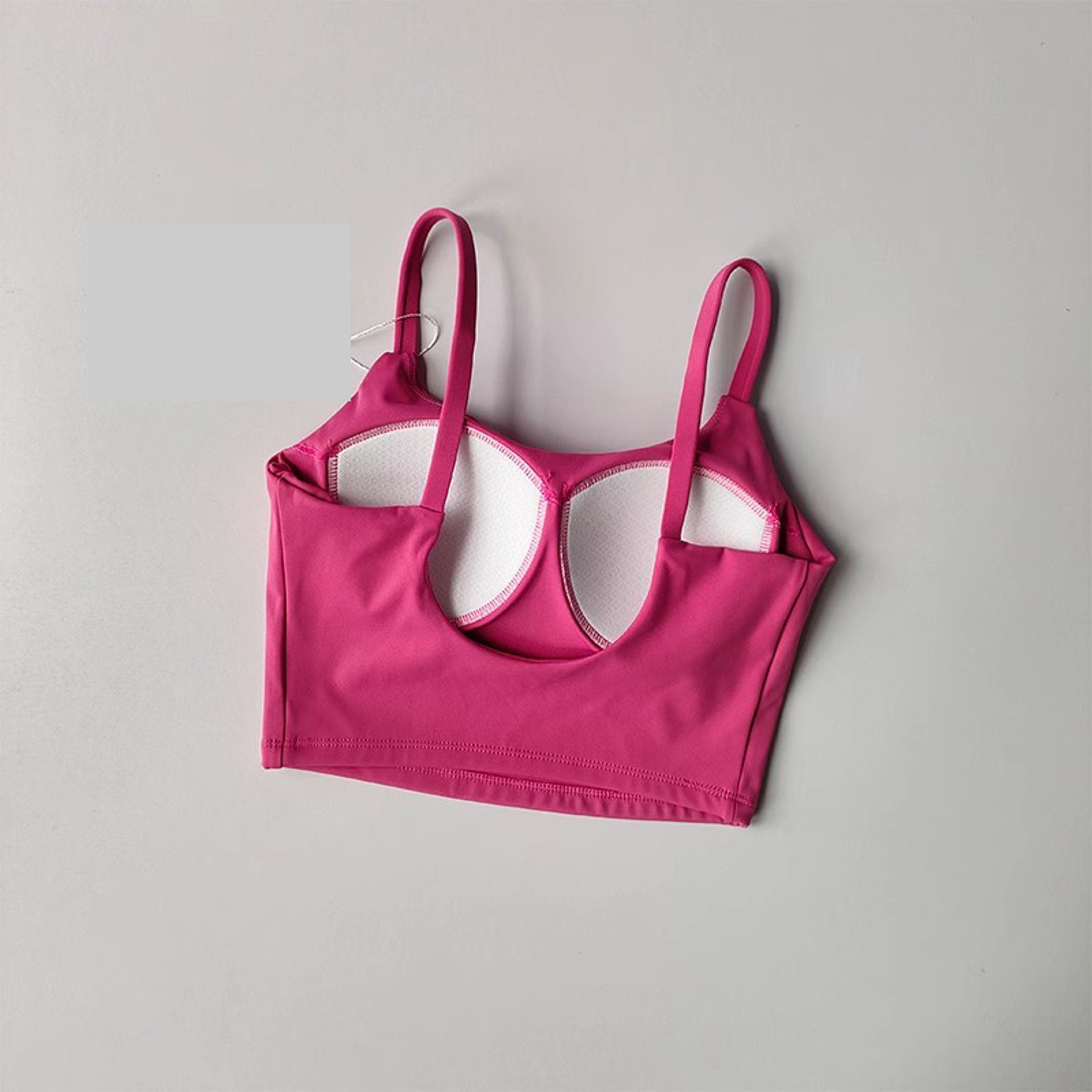 Womens Breathable Nylon Sports Bra with Fixed Padding for Yoga and Fitness – view 3