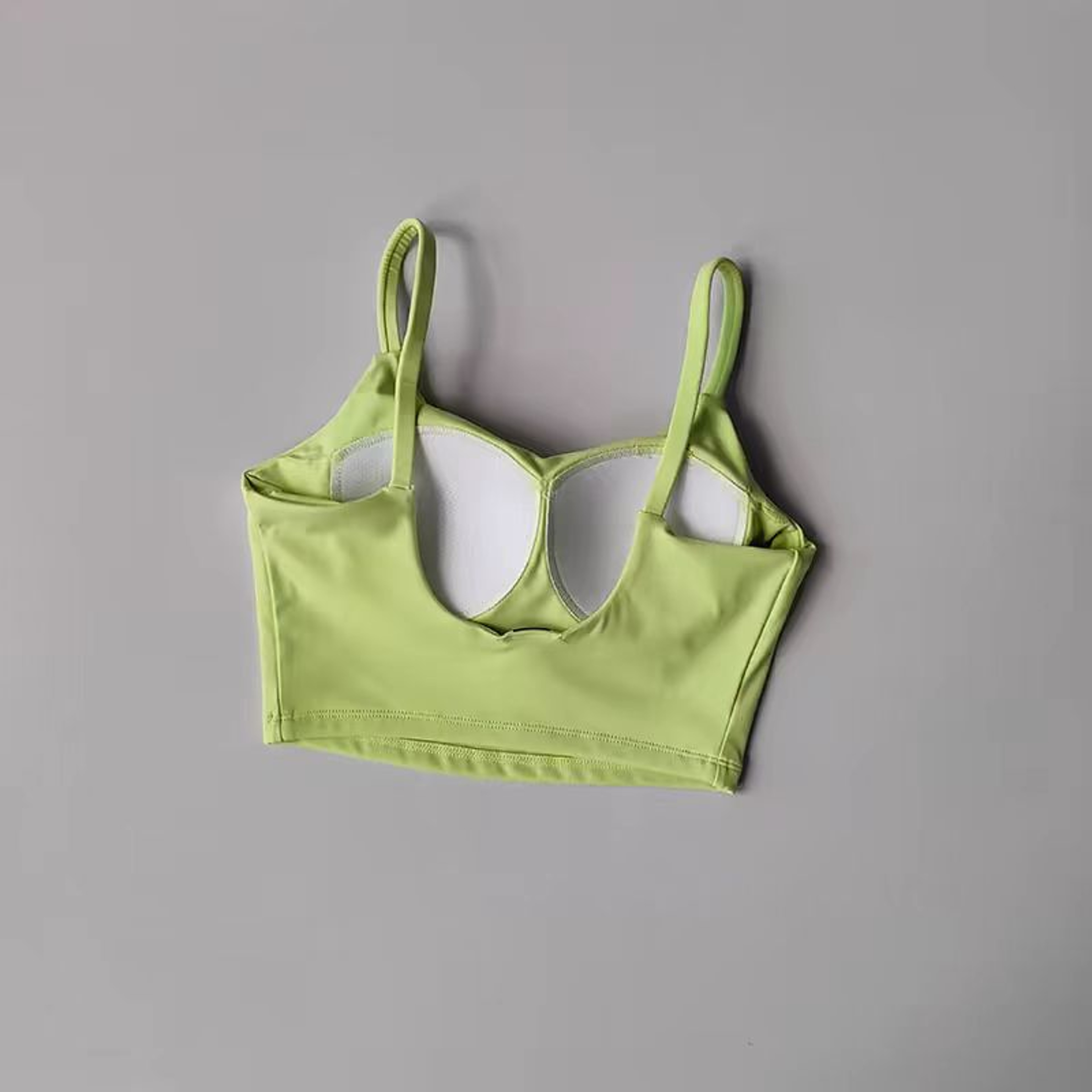 Womens Breathable Nylon Sports Bra with Fixed Padding for Yoga and Fitness – view 6