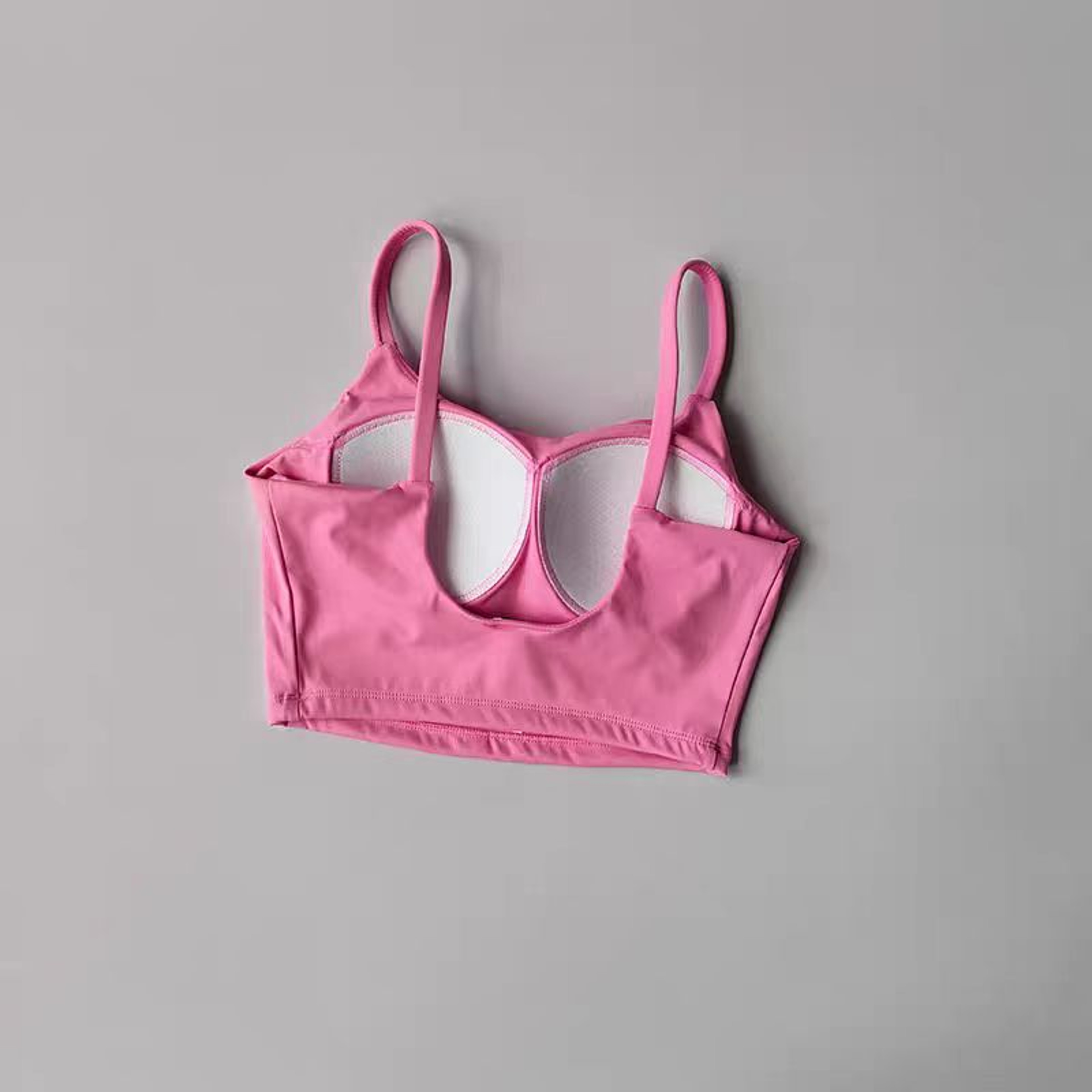 Womens Breathable Nylon Sports Bra with Fixed Padding for Yoga and Fitness – view 29