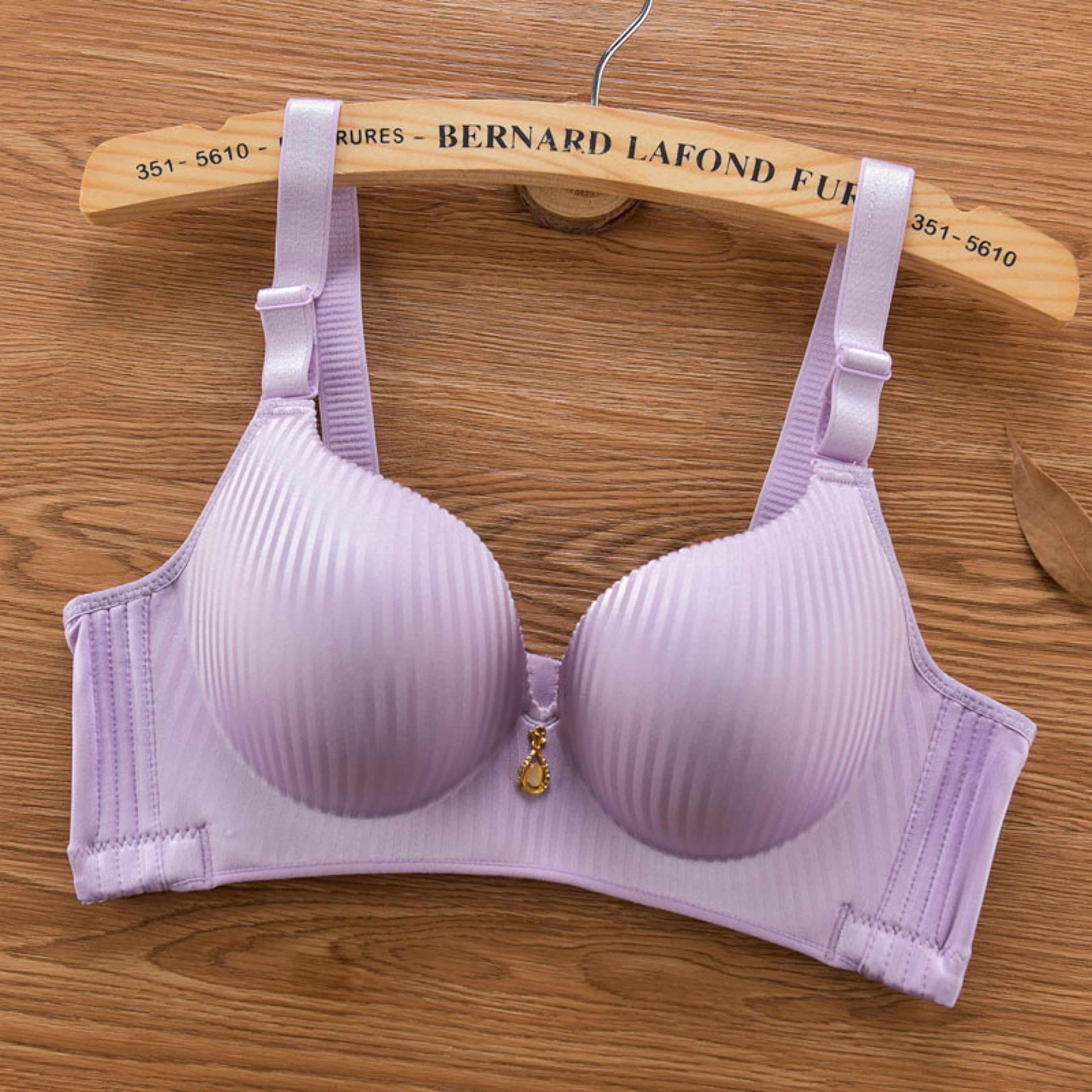 Womens Wireless Push Up Bra with Thick Padded Cups and Adjustable Straps – view 10
