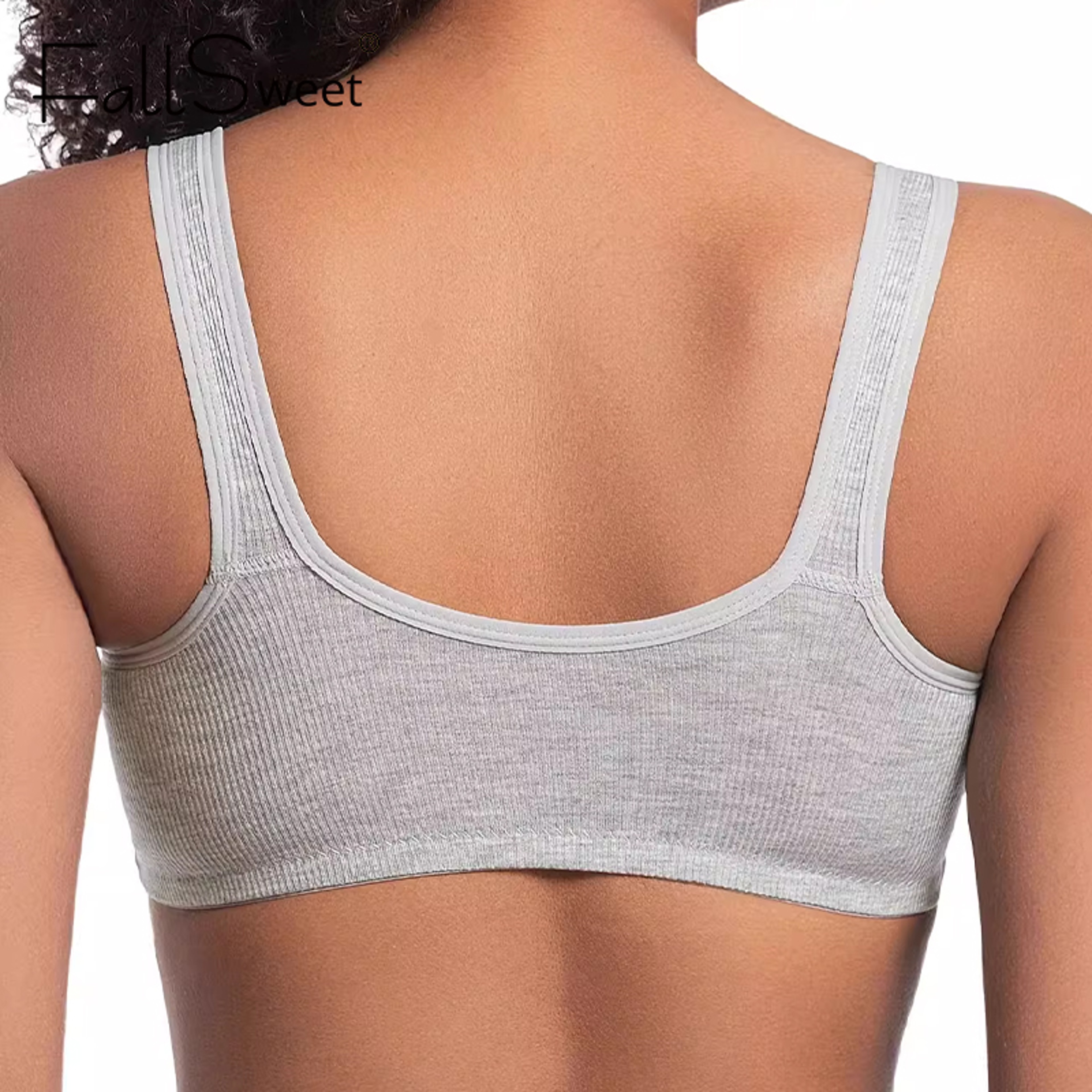 Wire Free Front Closure Bra For Women Seamless Full Coverage Push Up Design 4