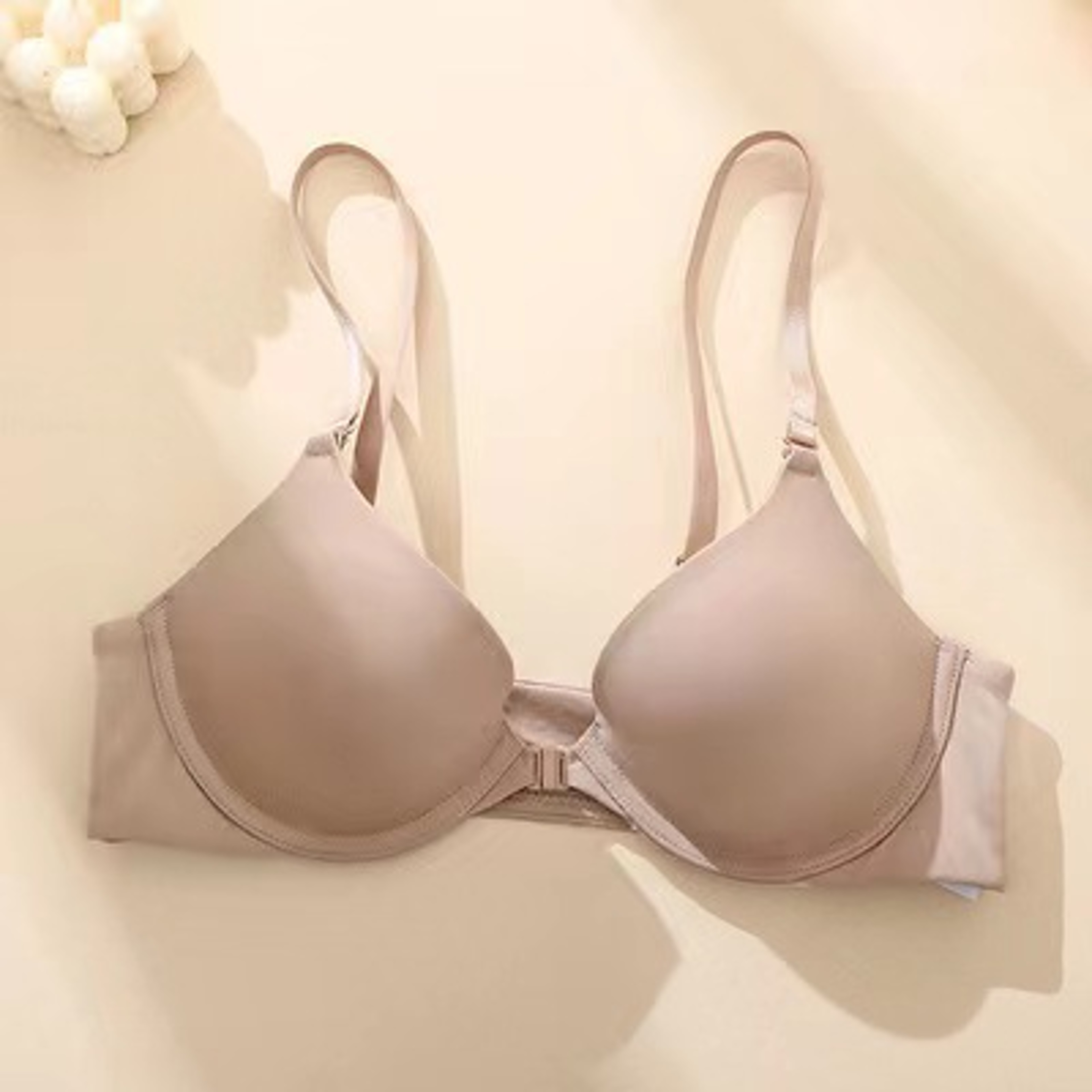 Womens Push Up Bra With Front Closure And Adjustable Straps 8