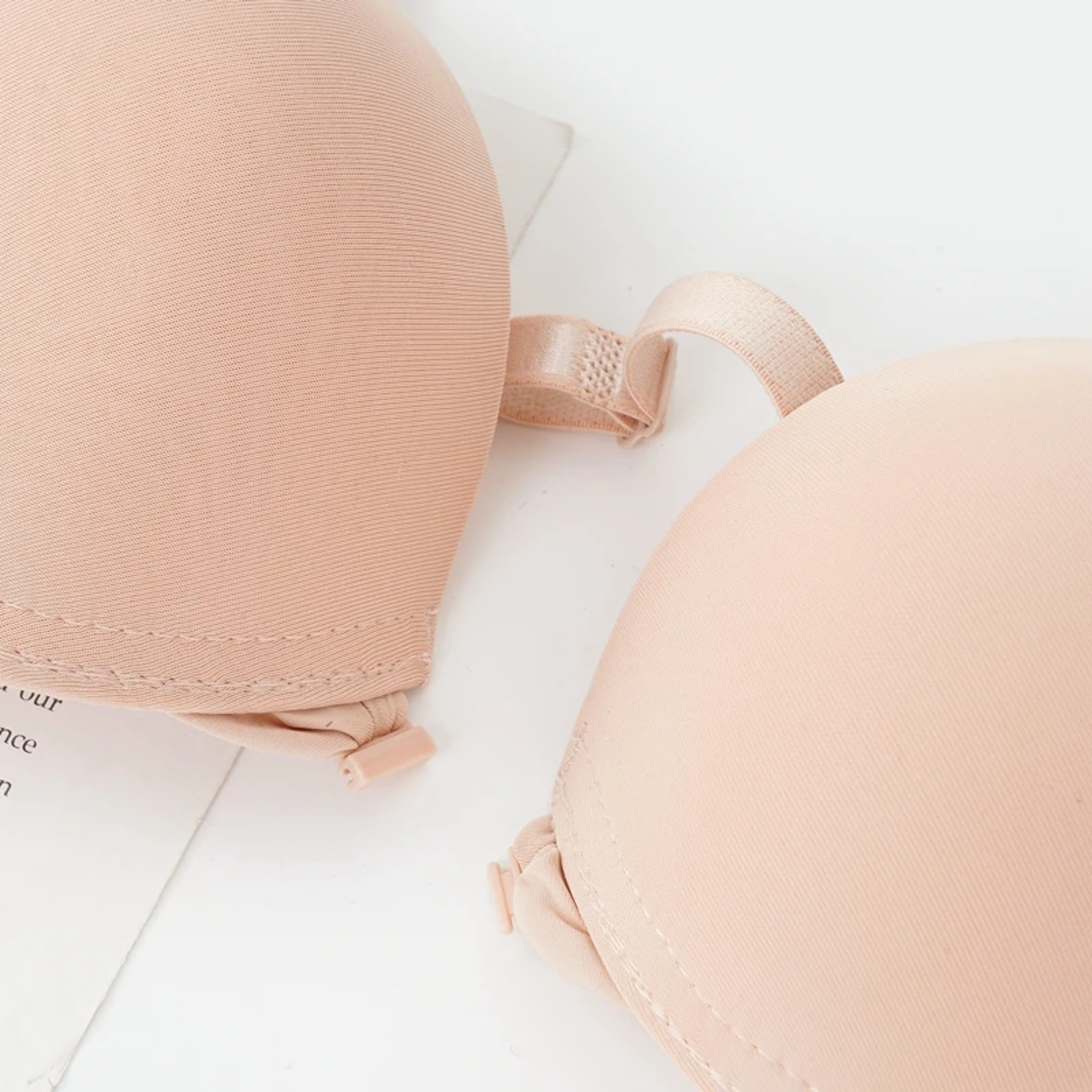 Womens Seamless Push Up Bra with Front Closure and Adjustable Straps – view 5