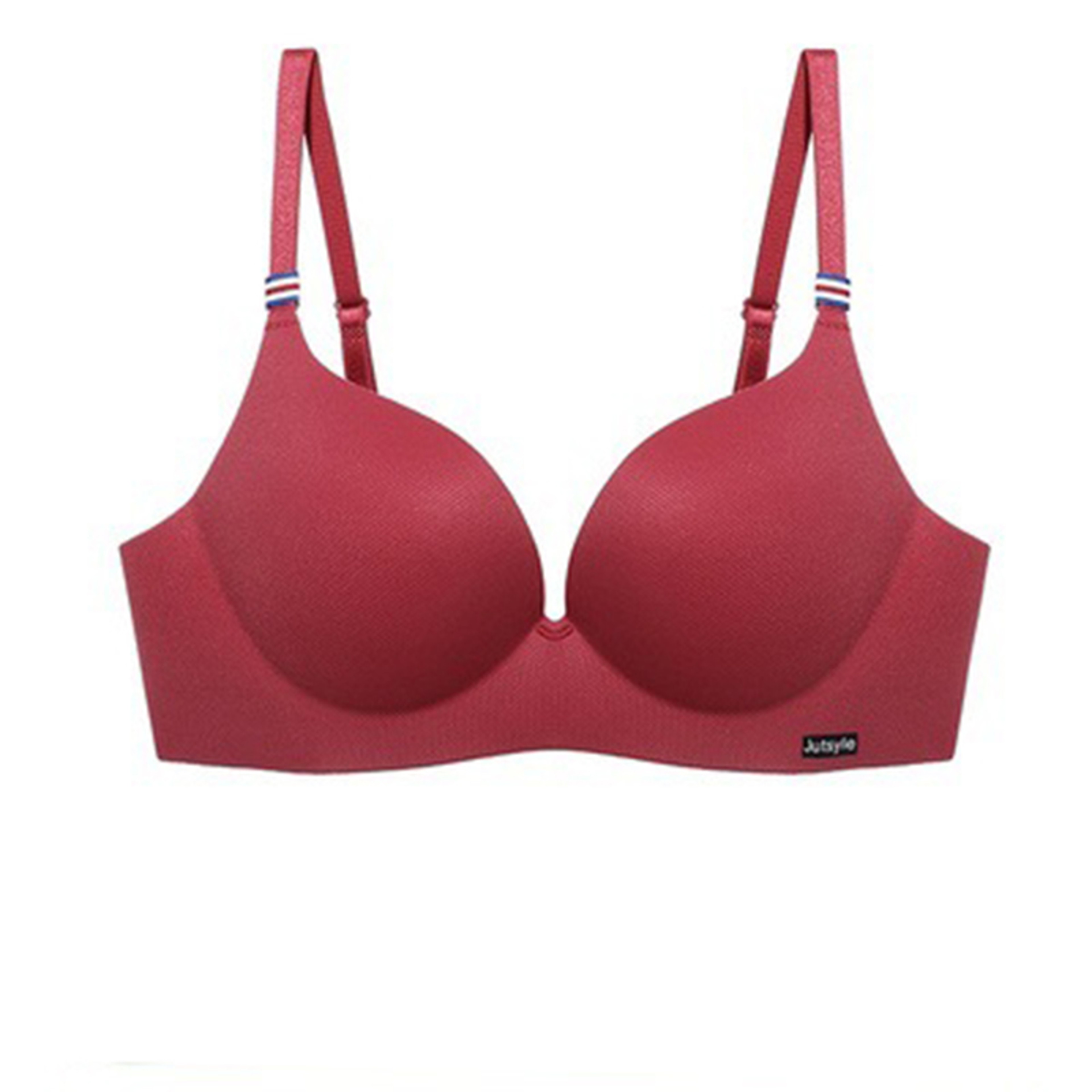 Womens Seamless Wireless Push Up Bra with Cup Support – view 8