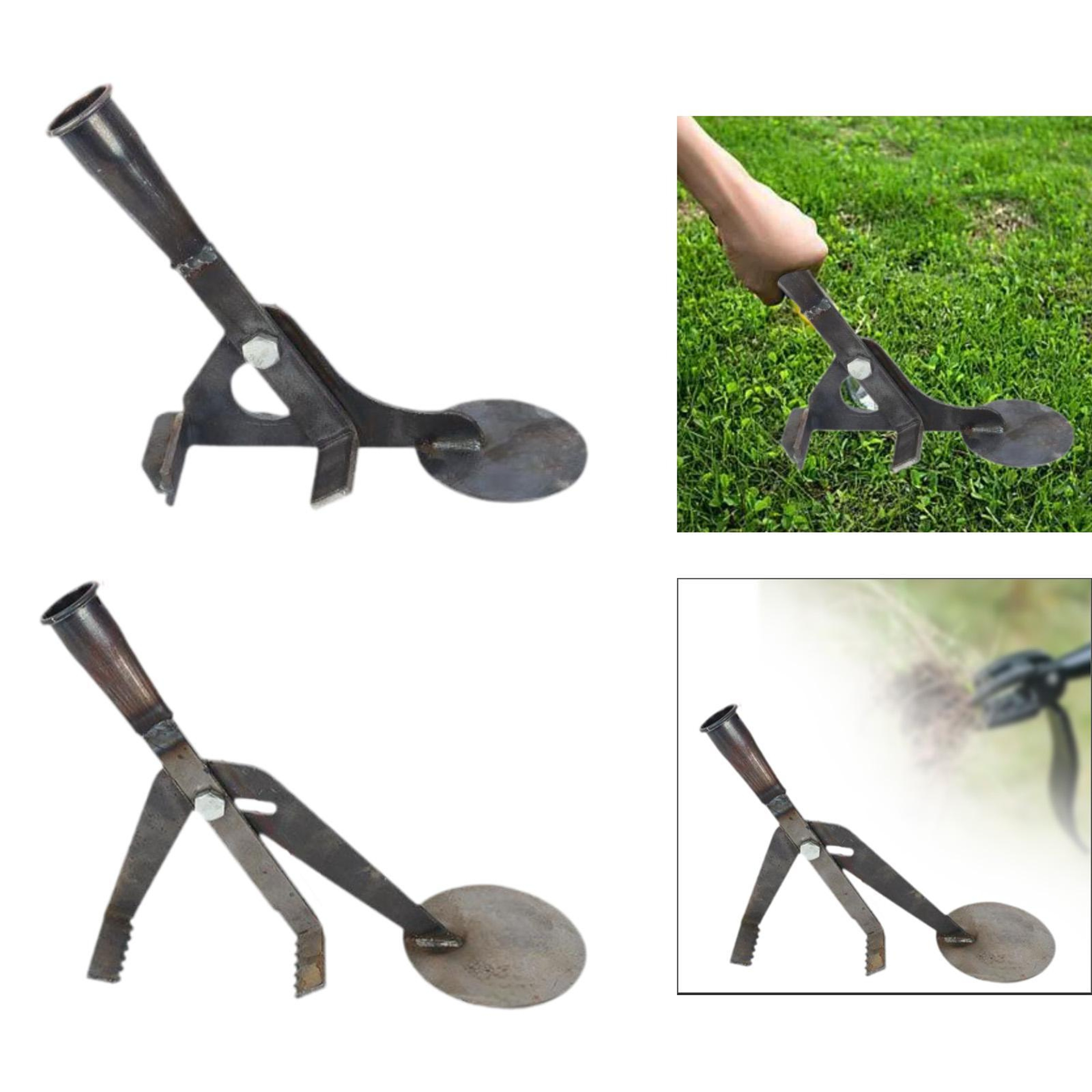 Heavy Duty Stainless Steel Root Remover and Manual Weeding Tool – view 3