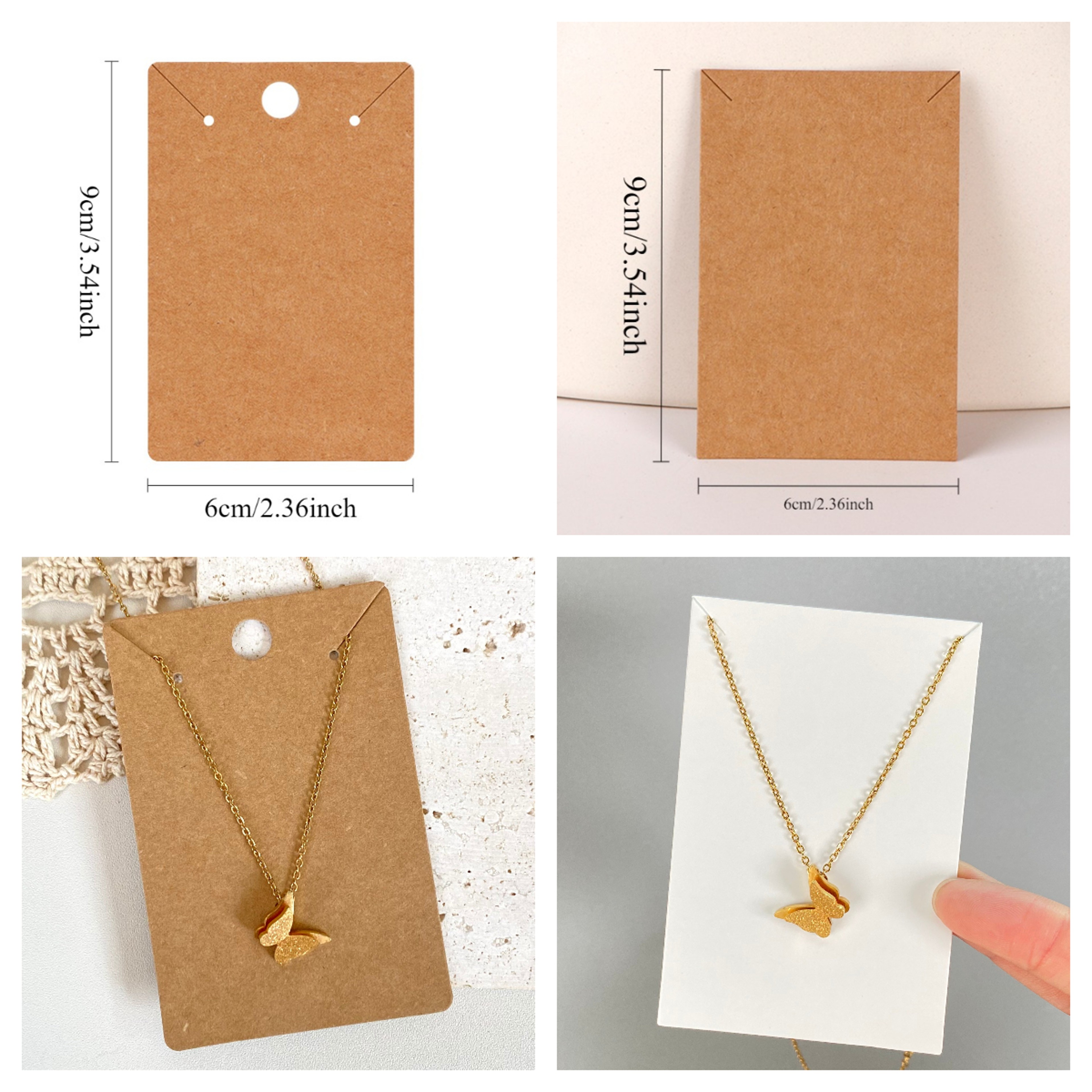 Fifty Pack Self Adhesive Jewelry Packaging Bags and Earring Display Cards – view 3