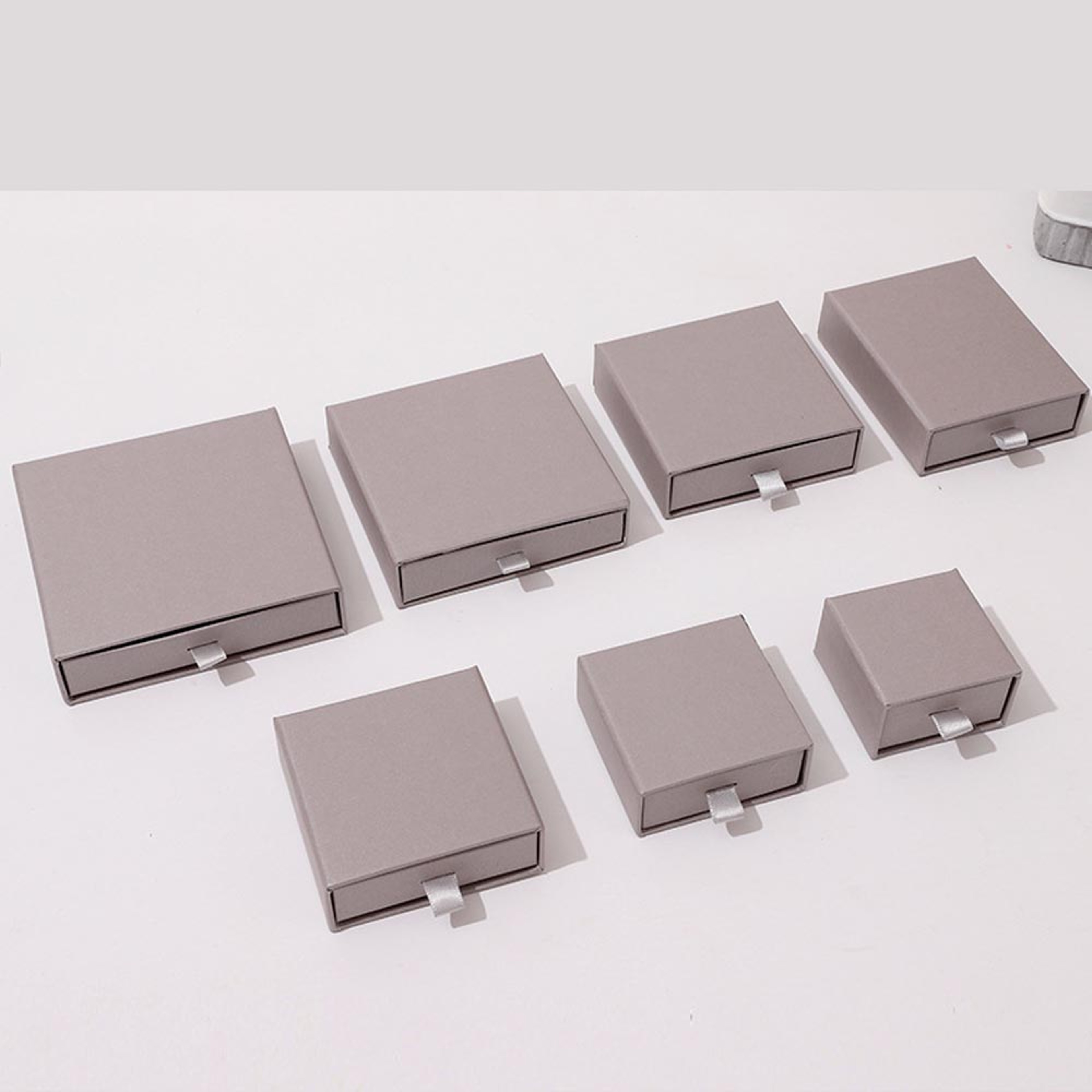 Ten Piece Paper Jewelry Gift Boxes for Rings Earrings Necklaces and Bracelets – view 17