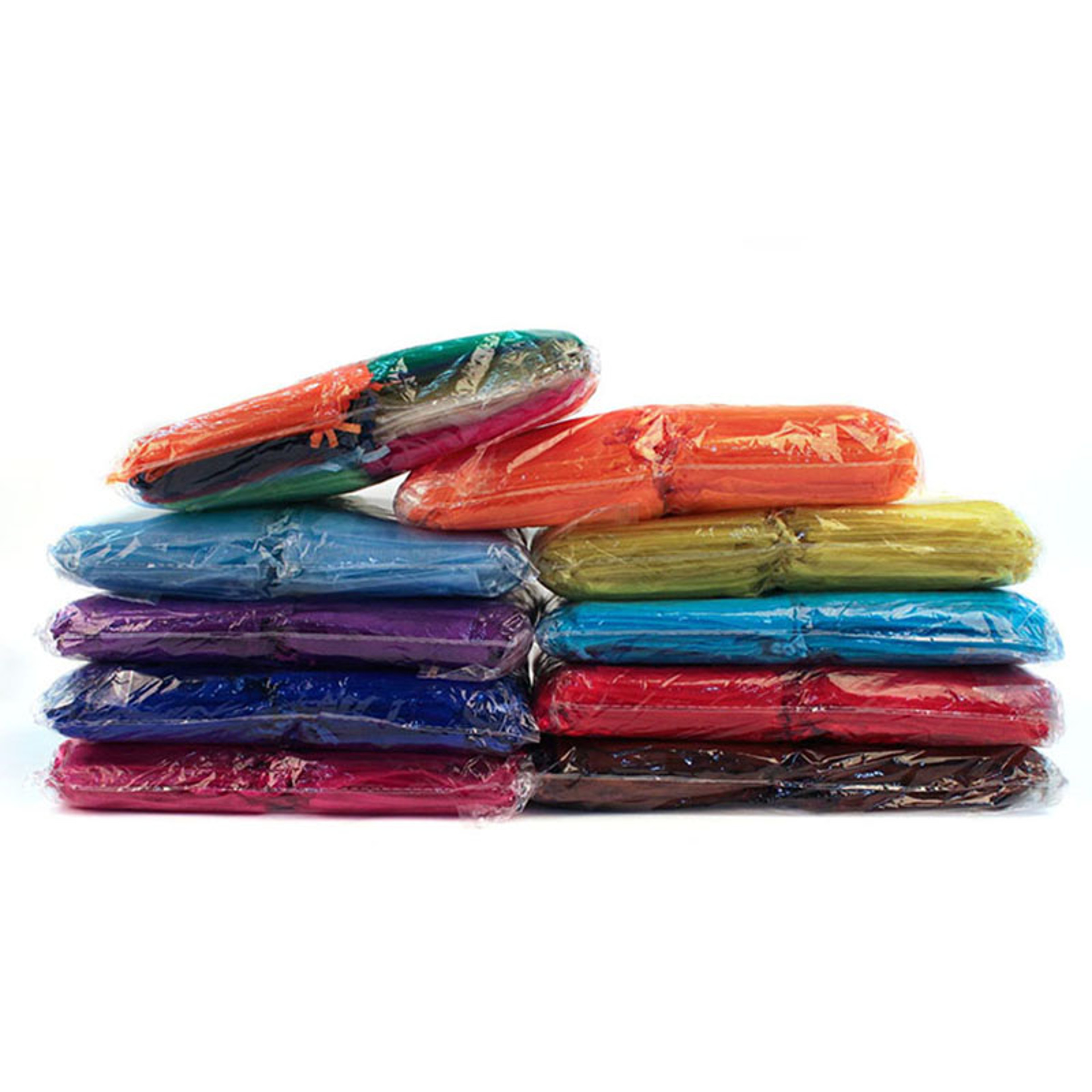OneHundred Pack Organza Drawstring Gift Bags for Jewelry Packaging and Party Favors – view 5
