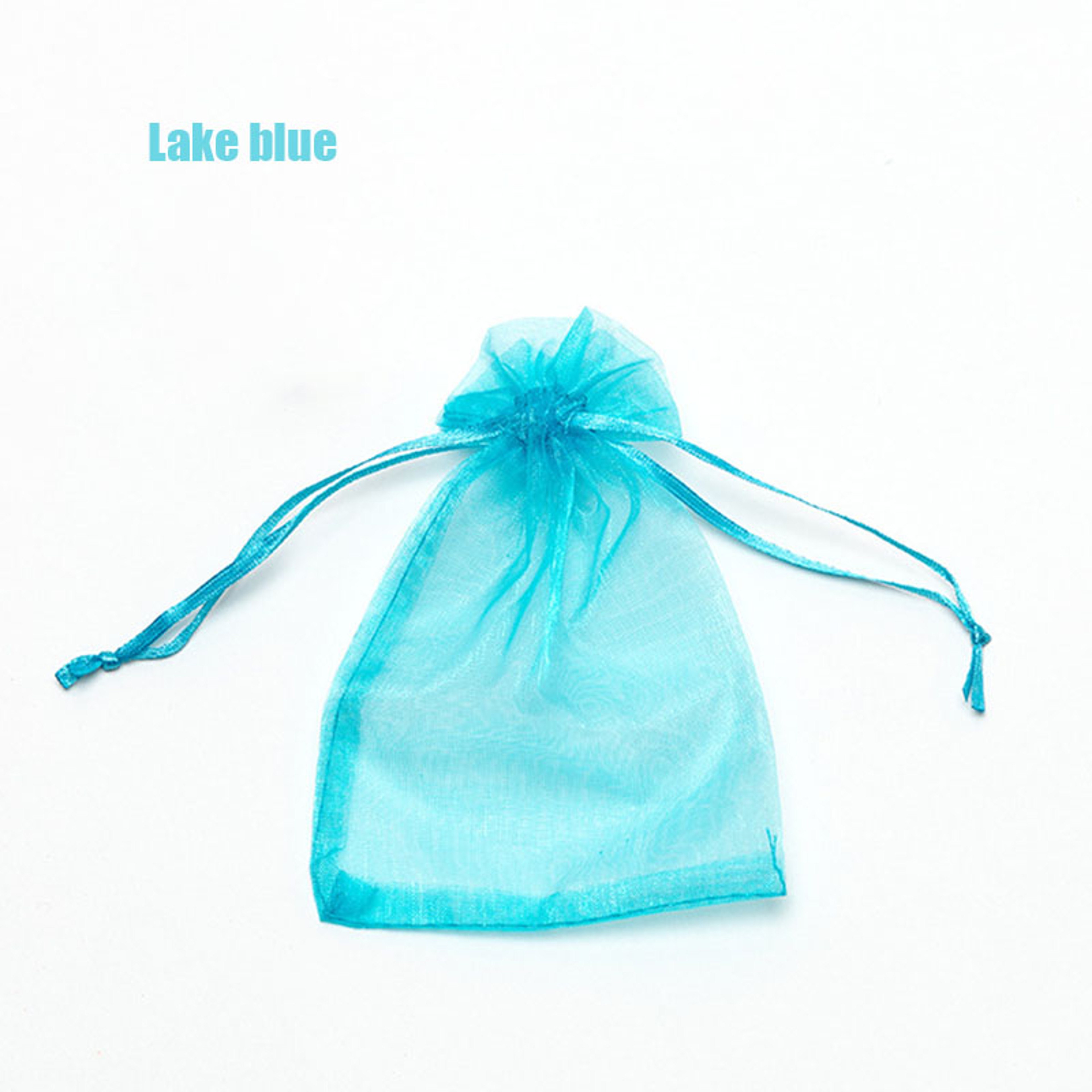 OneHundred Pack Organza Drawstring Gift Bags for Jewelry Packaging and Party Favors – view 11