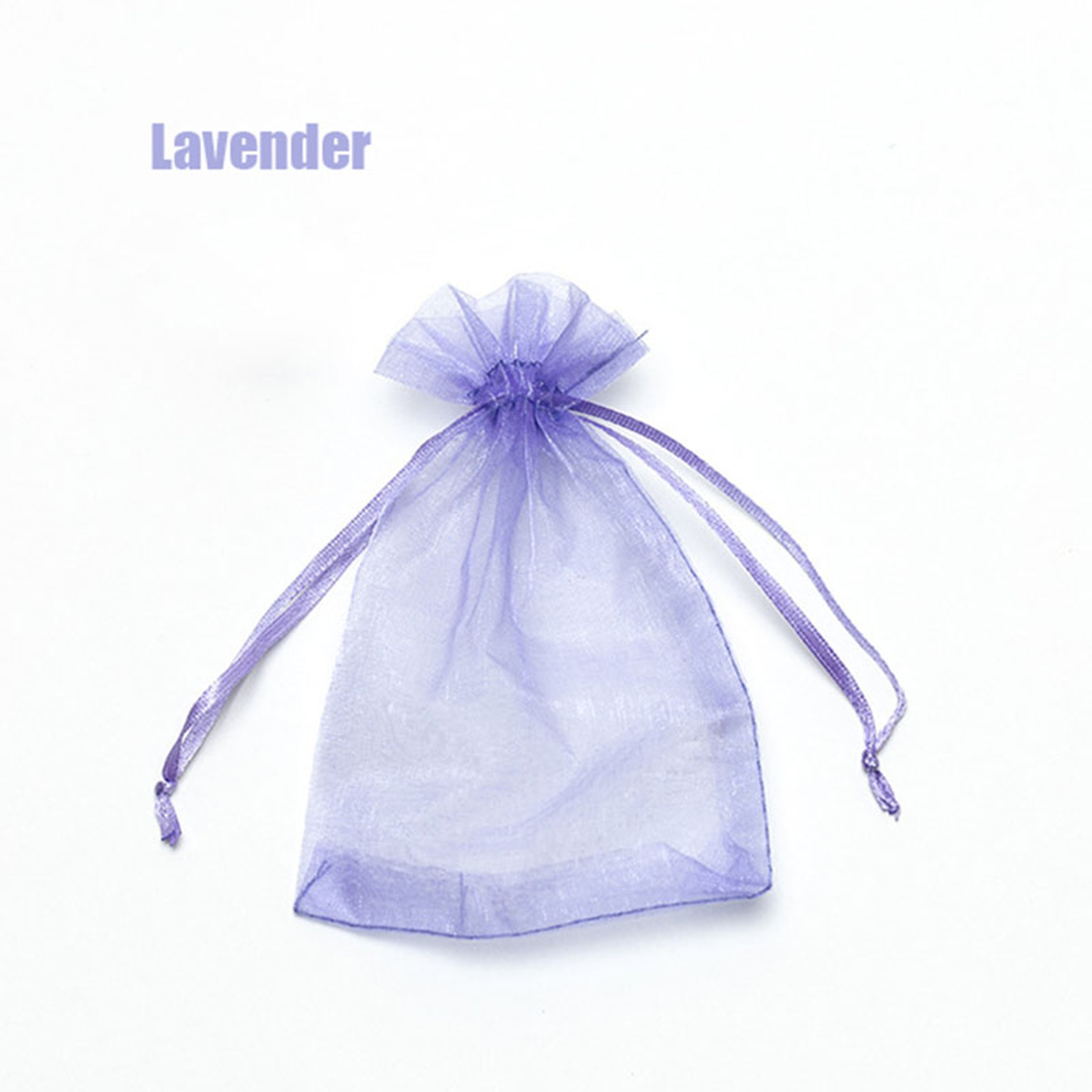 OneHundred Pack Organza Drawstring Gift Bags for Jewelry Packaging and Party Favors – view 21