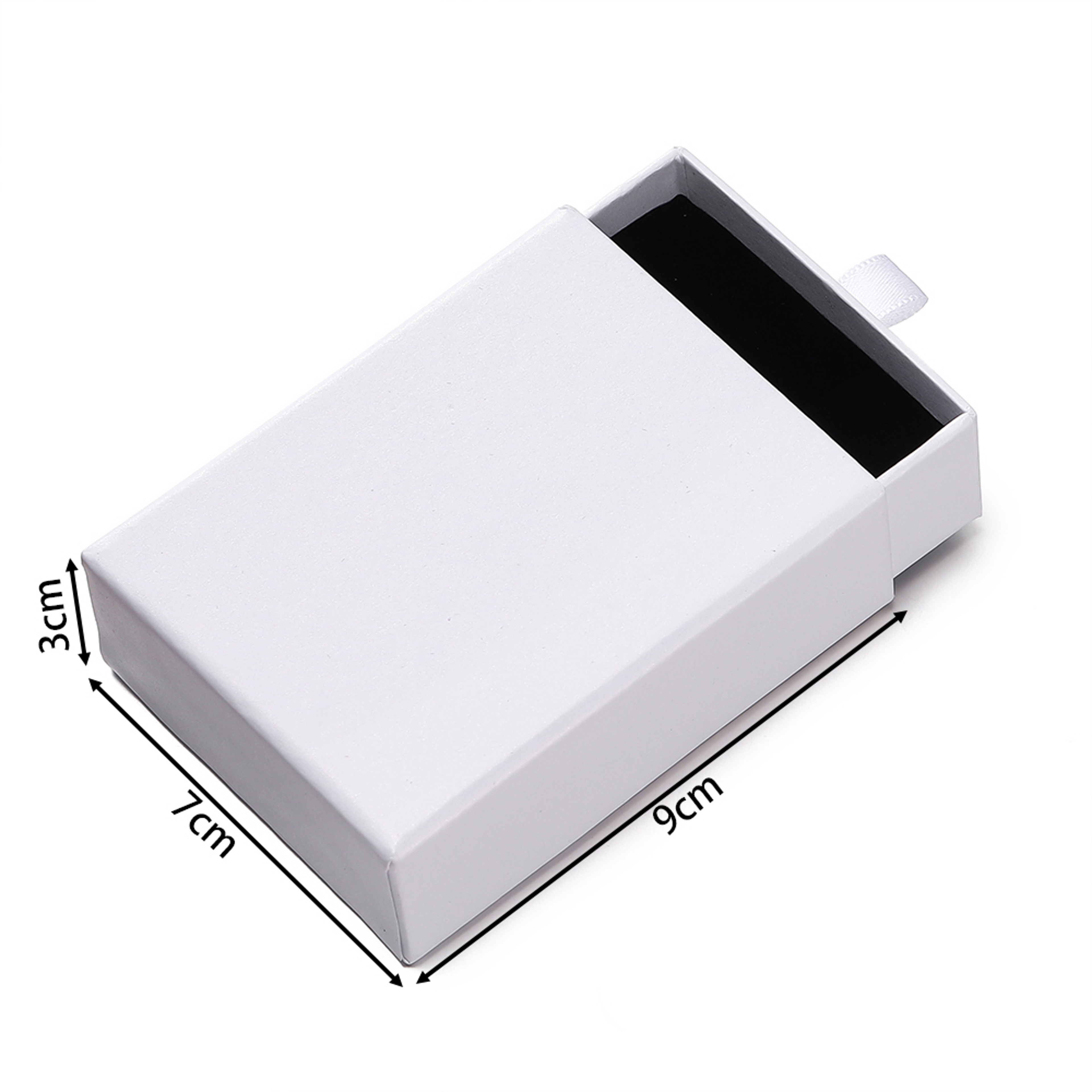 Drawer Jewelry Gift Box With Display Stand For Rings Earrings And Necklaces 9