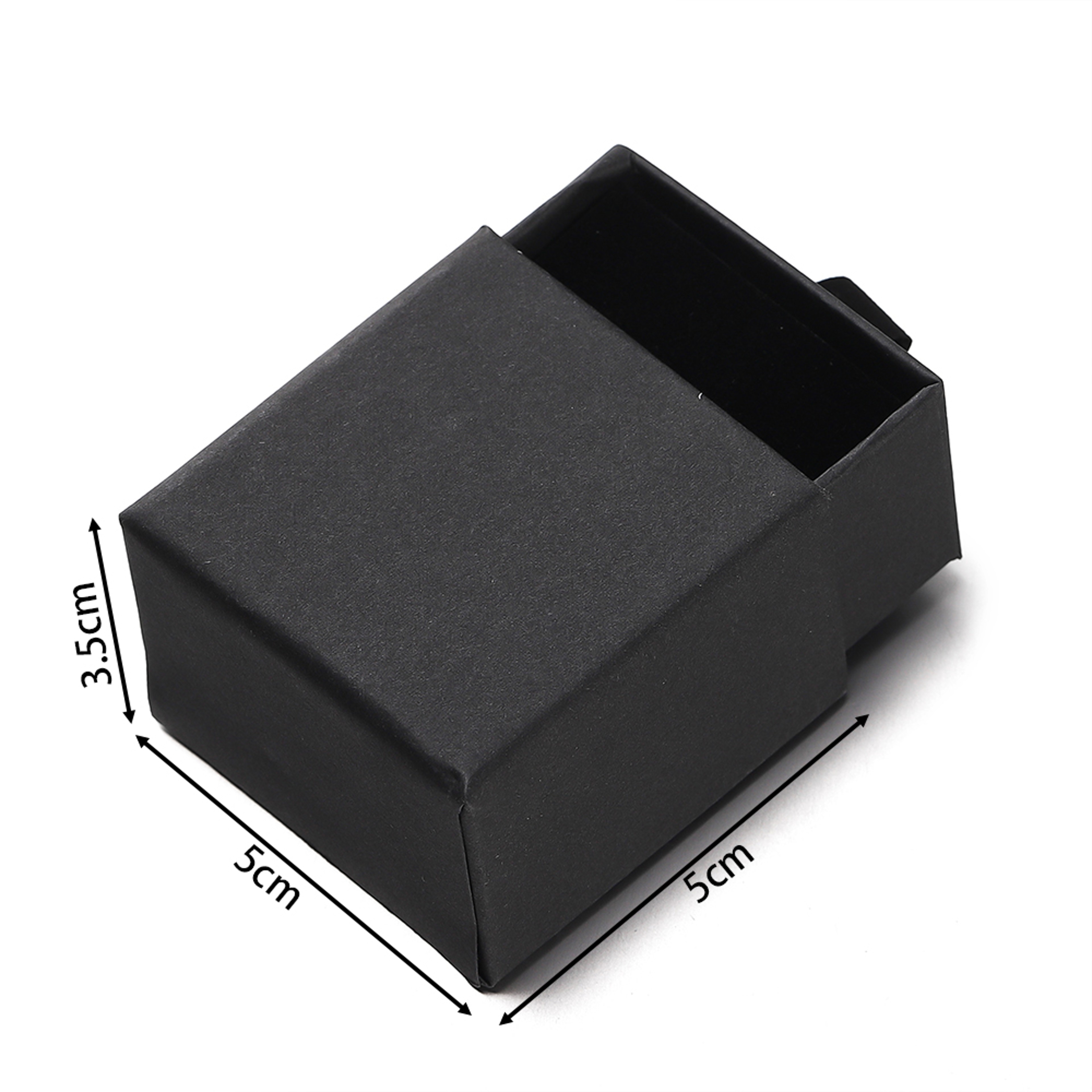 Drawer Jewelry Gift Box With Display Stand For Rings Earrings And Necklaces 35