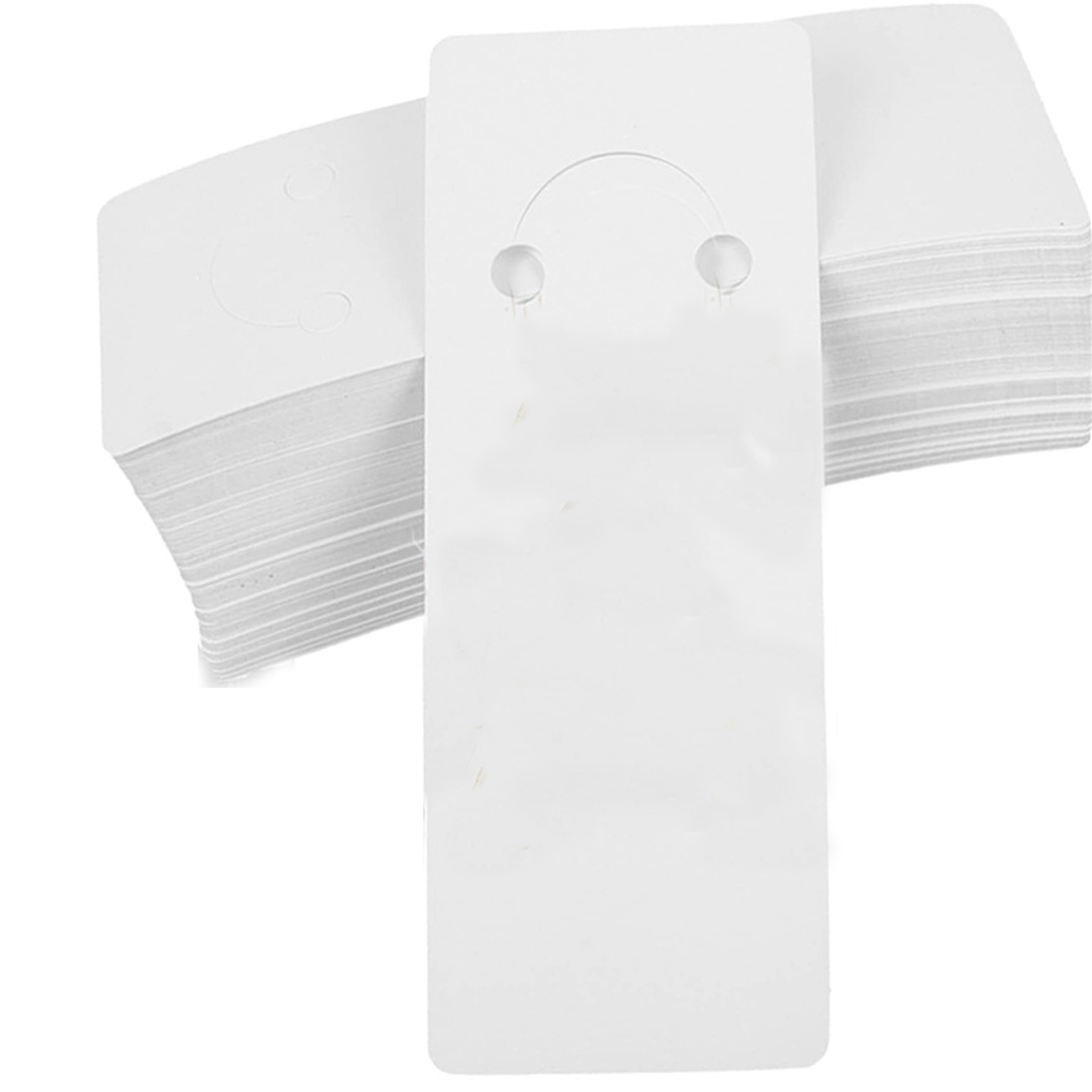 Thirty Pack Paper Keychain Display Cards For Jewelry Packaging And Organization 7