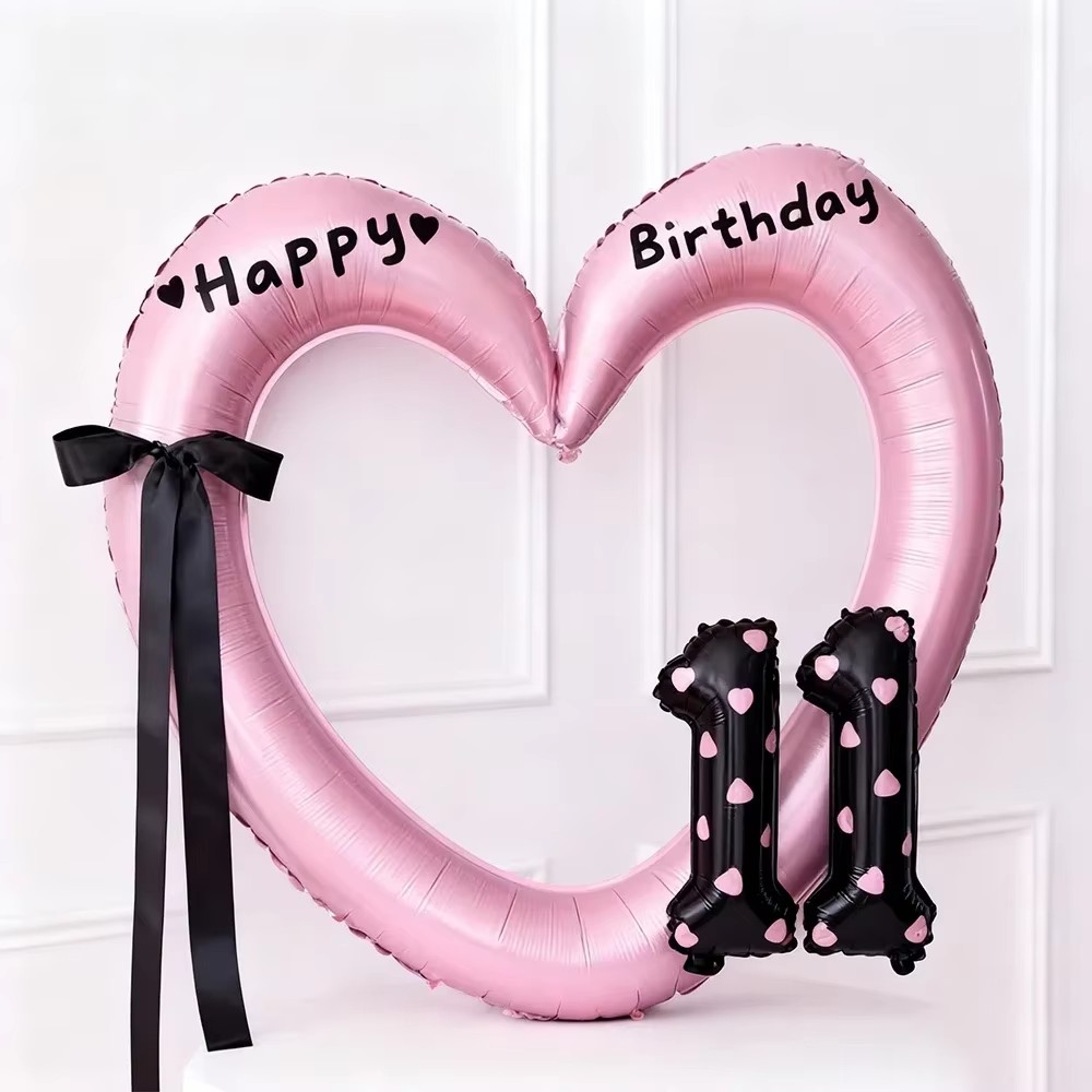 Forty Inch Hollow Heart Foil Balloon For Weddings Birthdays And Baby Showers 16