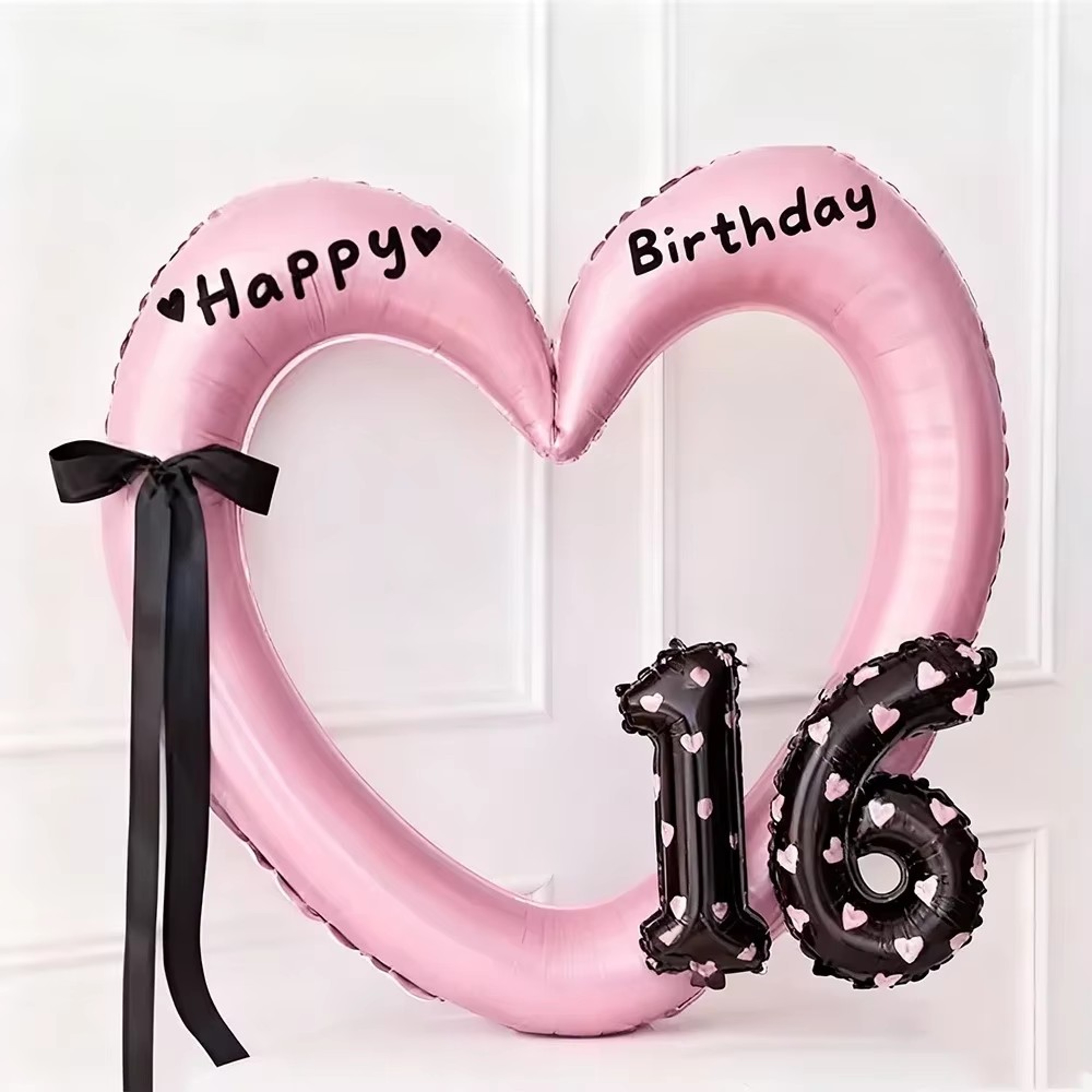 Forty Inch Hollow Heart Foil Balloon For Weddings Birthdays And Baby Showers 21