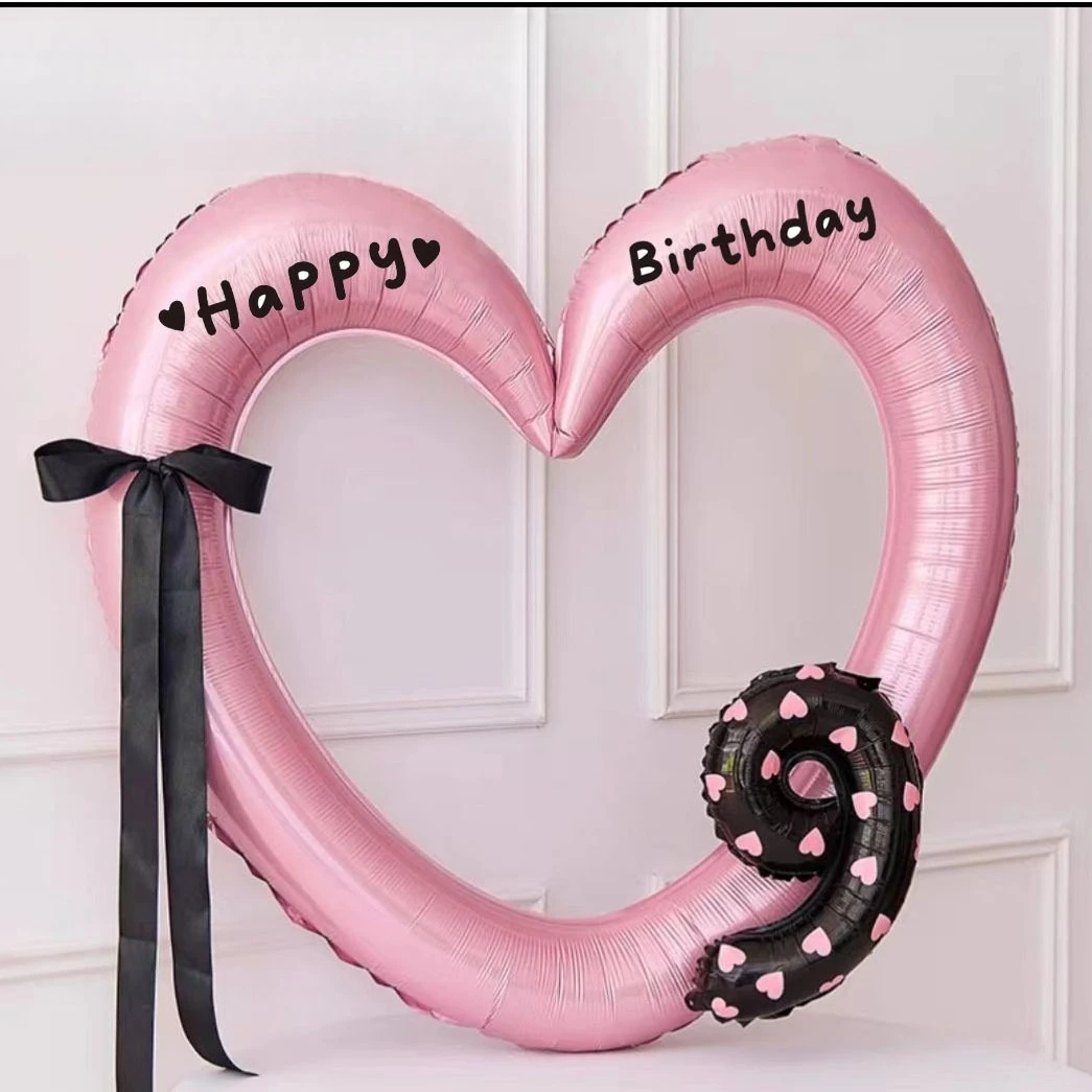 Forty Inch Hollow Heart Foil Balloon For Weddings Birthdays And Baby Showers 14