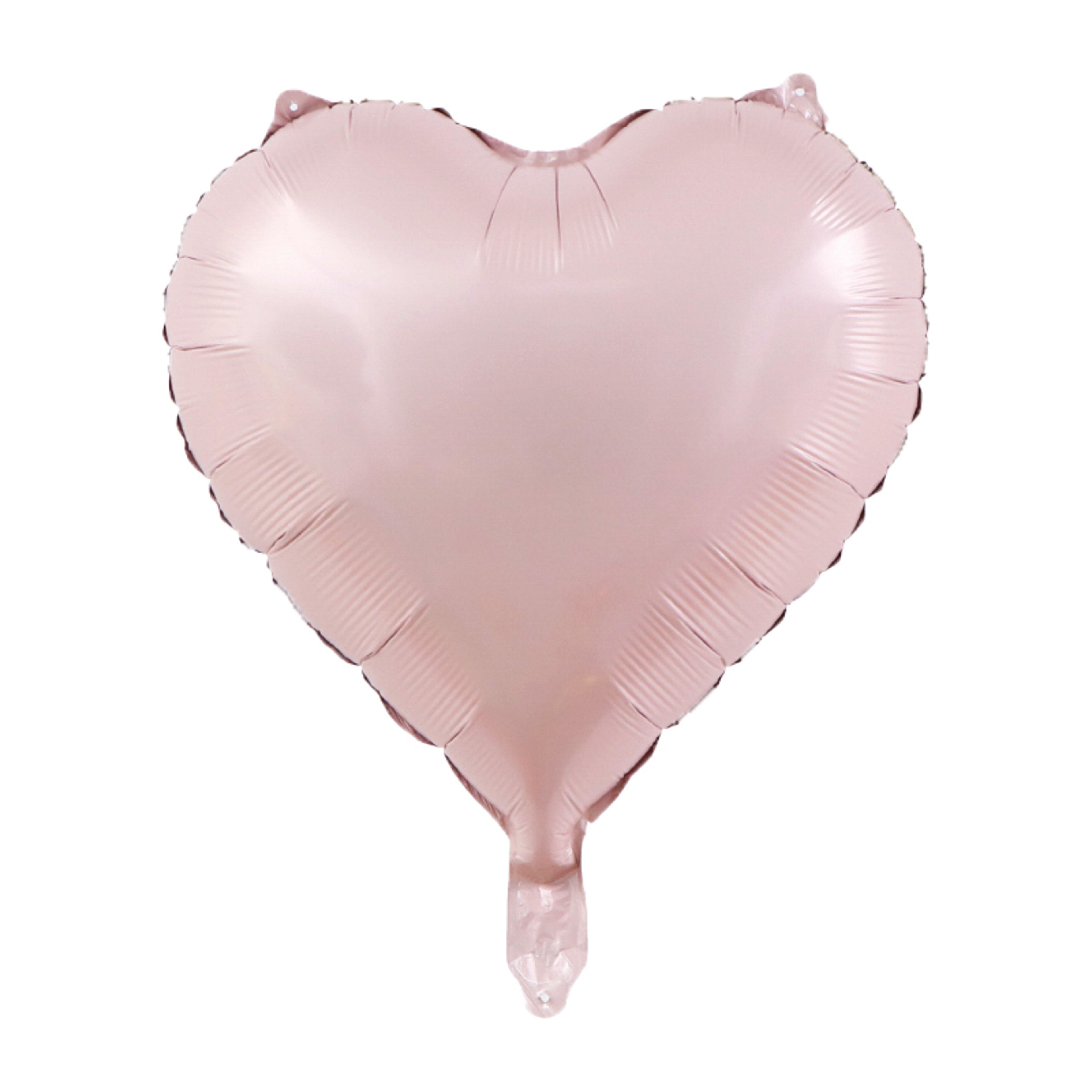 Heart Foil Balloons In Pink And Sage Green For Party Decorations 3