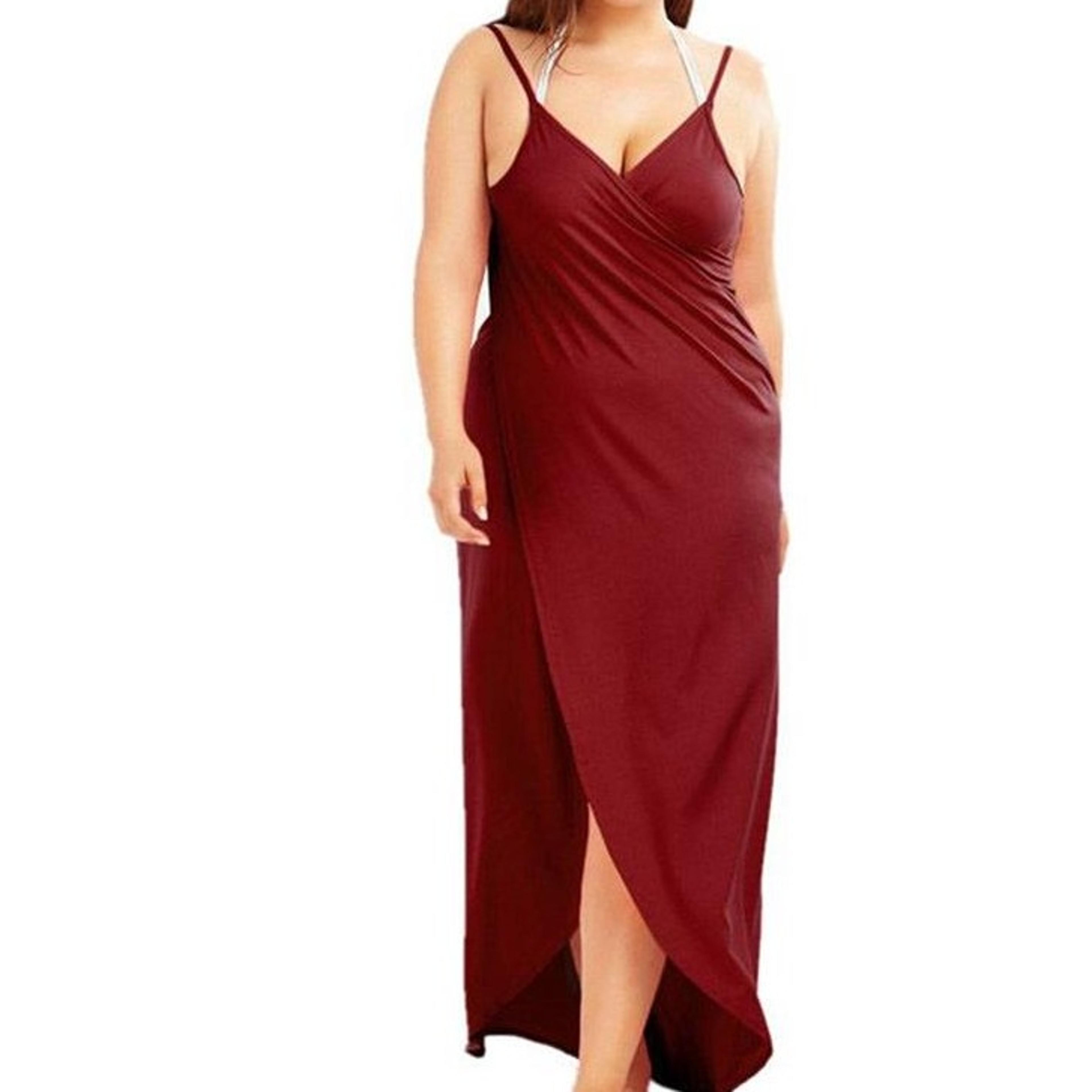 Womens Sleeveless Summer Beach Dress with Spaghetti Straps and Loose Fitjpg