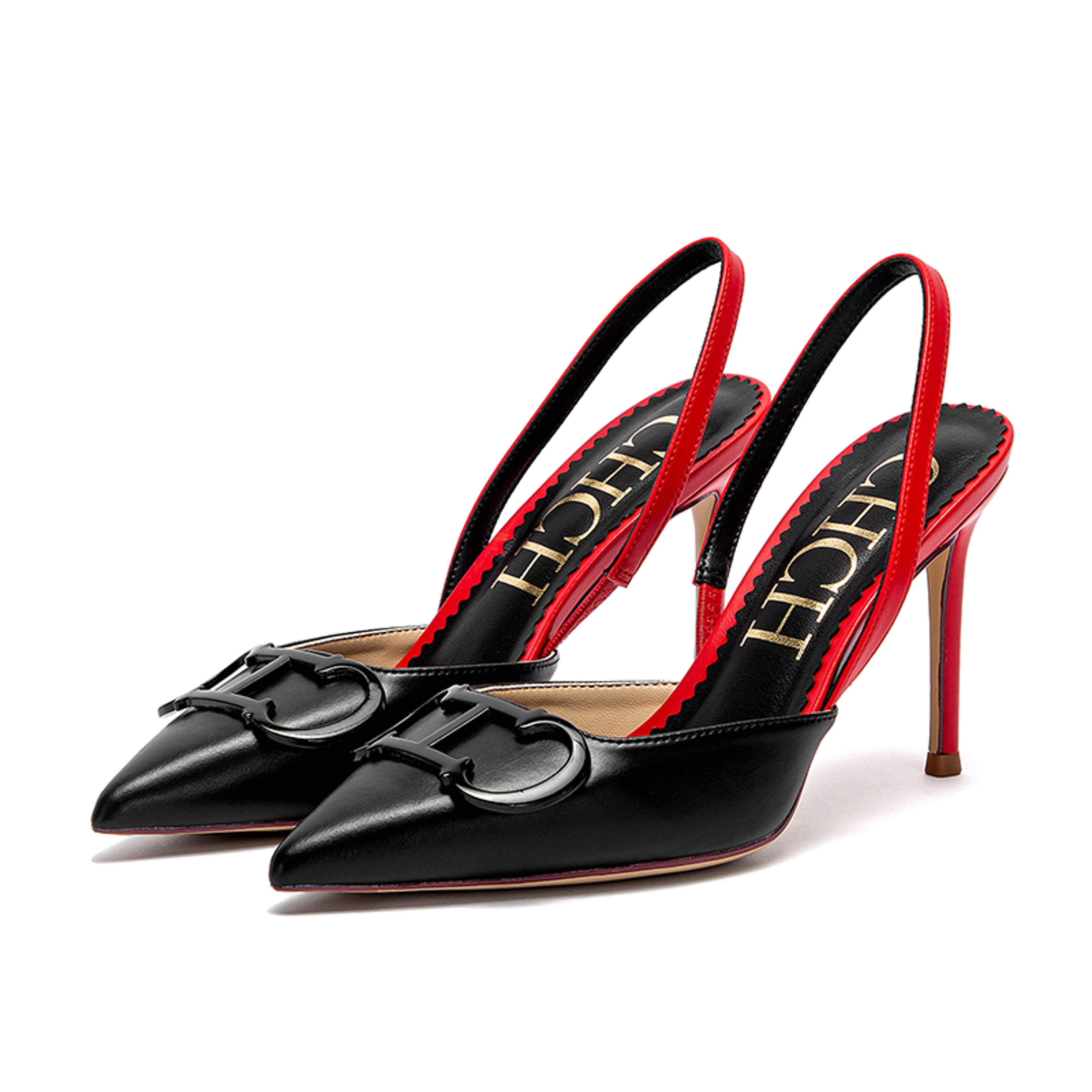 Womens Pointed Toe T Strap High Heels For Weddings And Formal Events 6