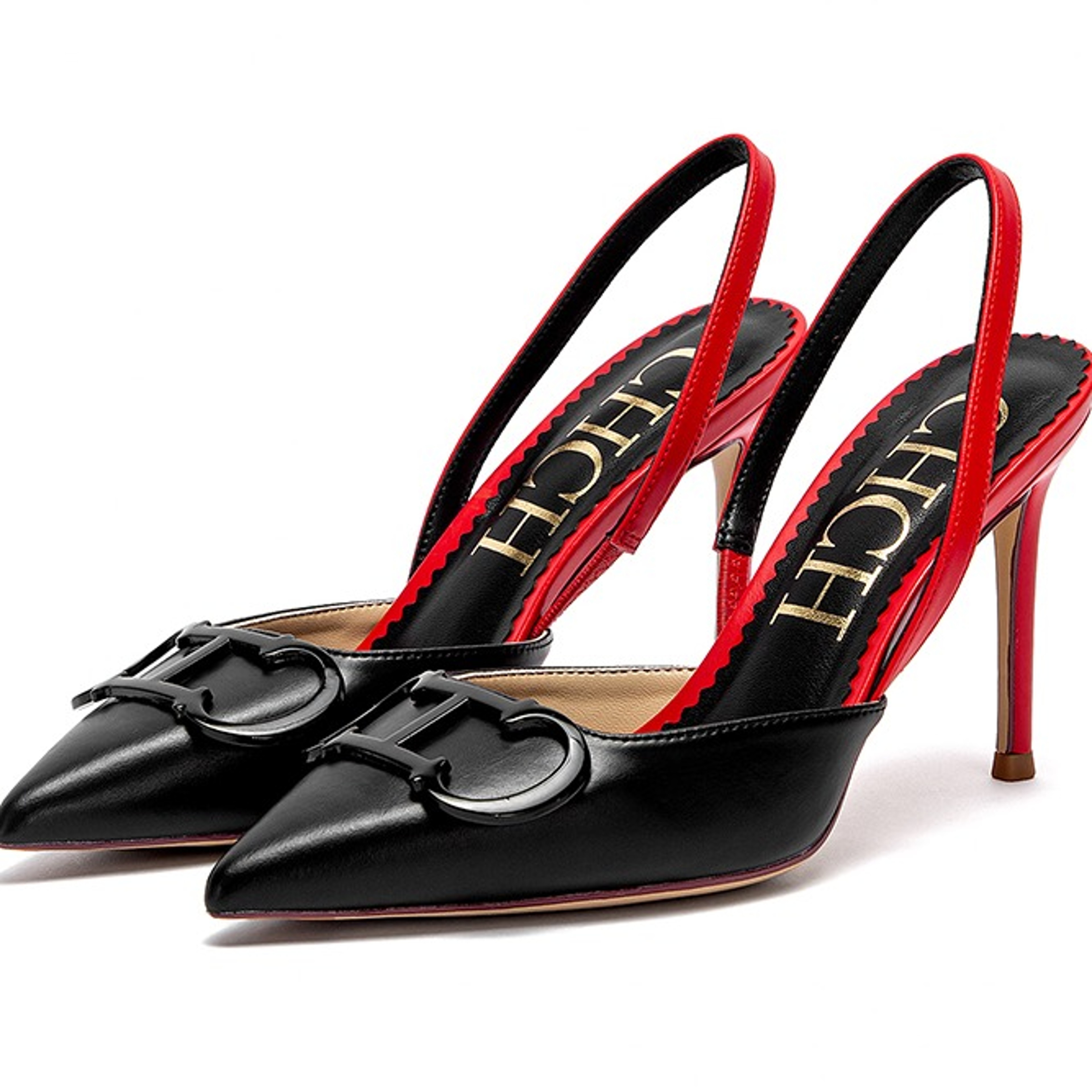 Womens Pointed Toe T Strap High Heels for Weddings and Formal Eventsjpg