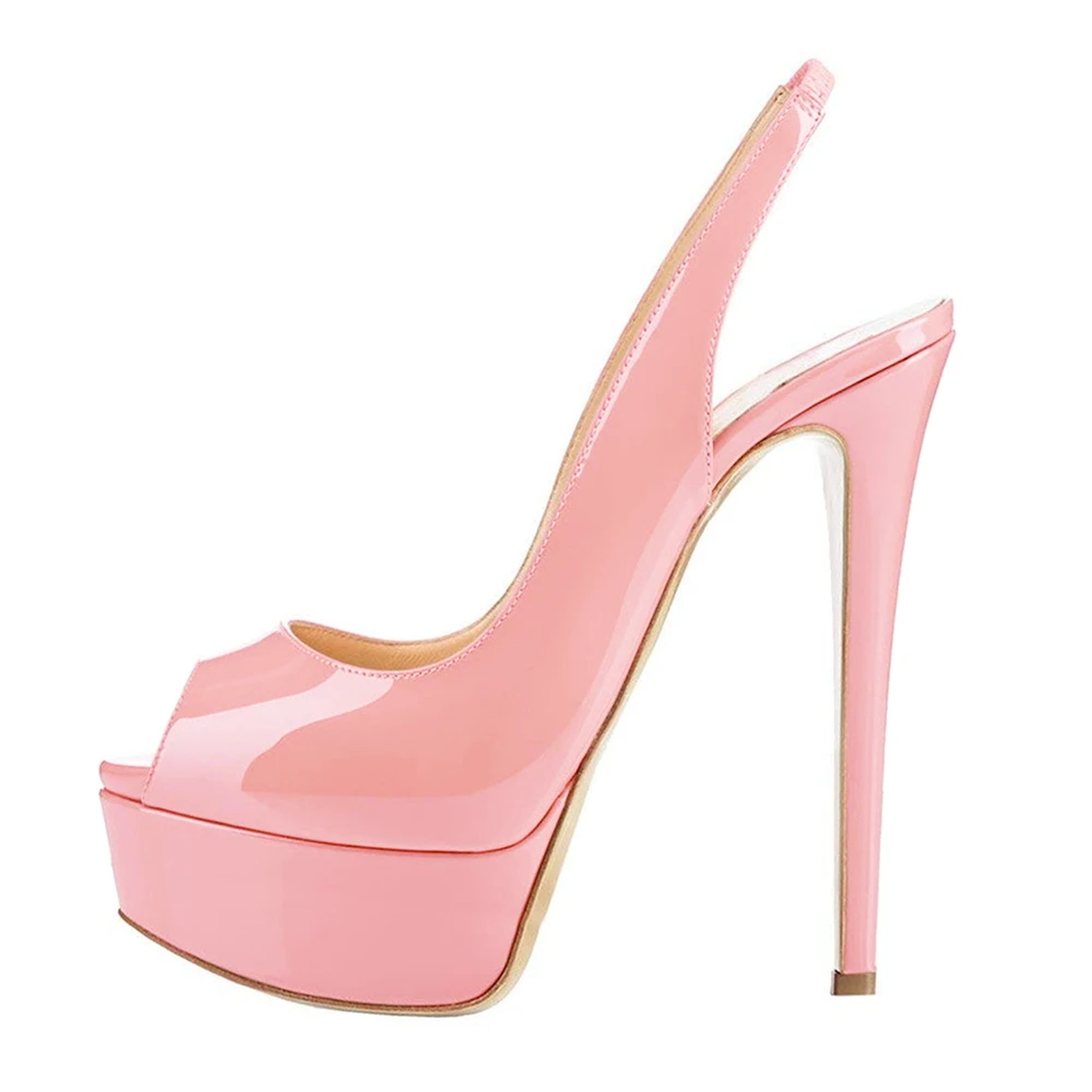 Womens Stiletto Platform Sandals with Open Toe and Gladiator Style – view 18