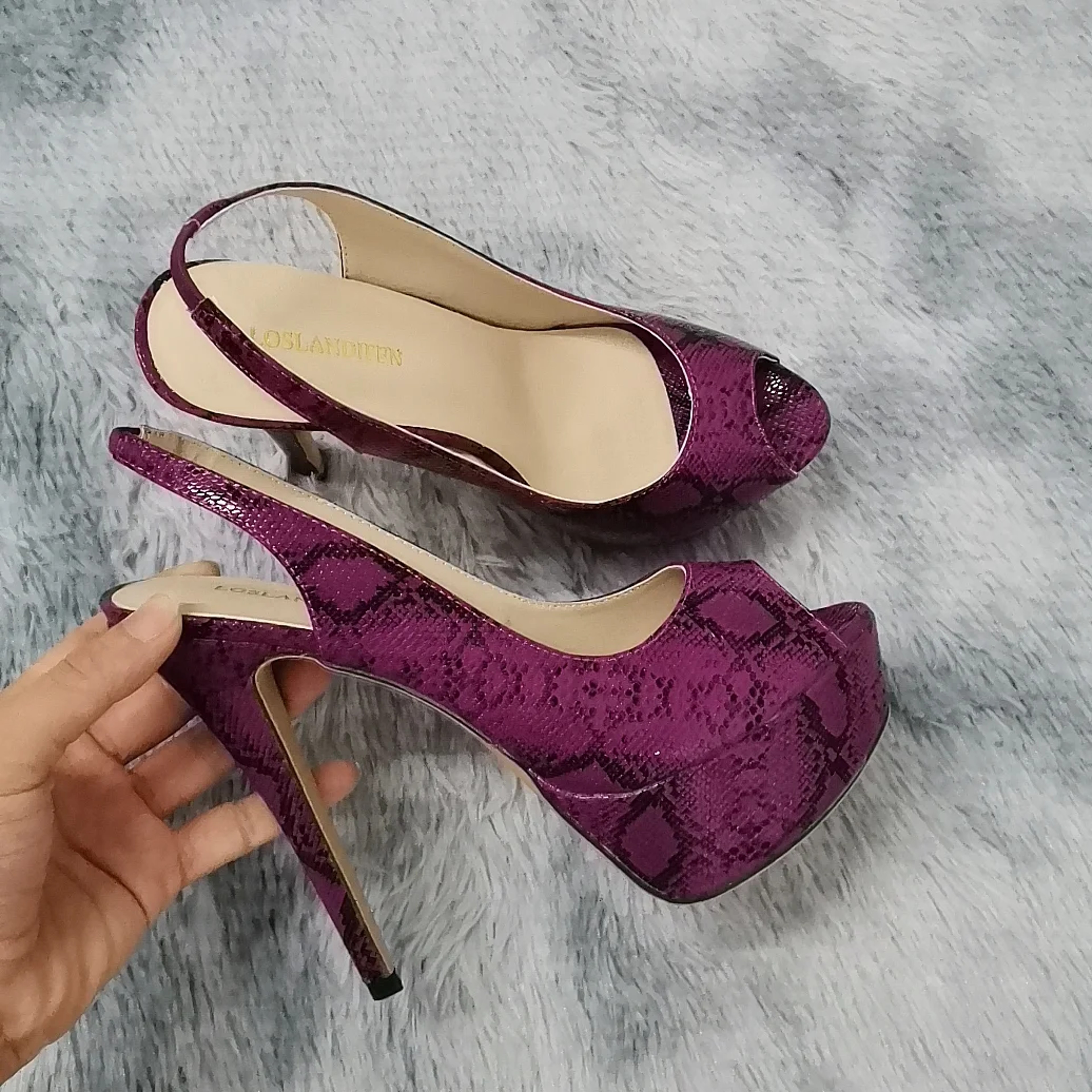 Womens Stiletto Platform Sandals with Open Toe and Gladiator Style – view 20