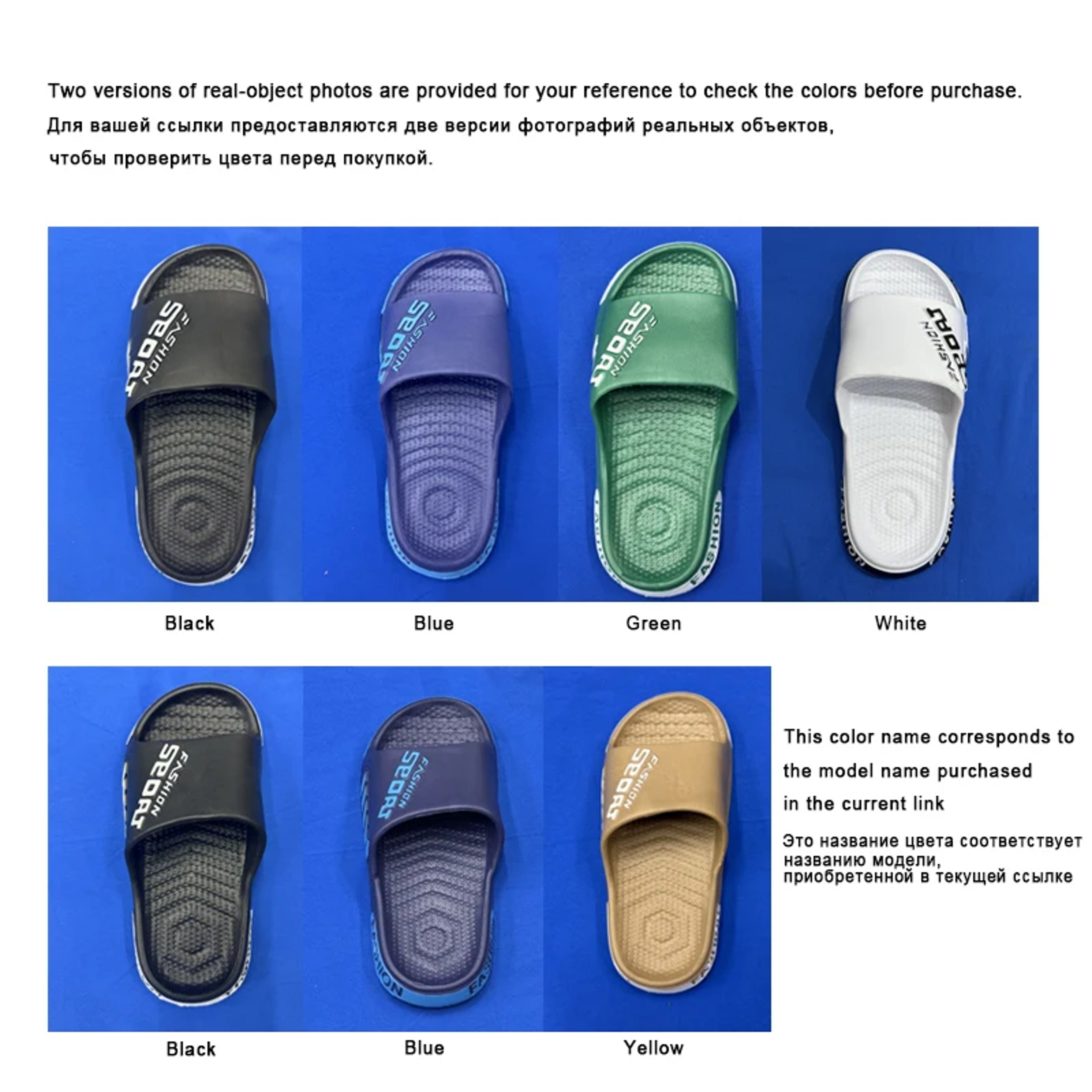 Unisex Open Toe Slides With Flat Rubber Soles For Indoor And Beach Wear 5