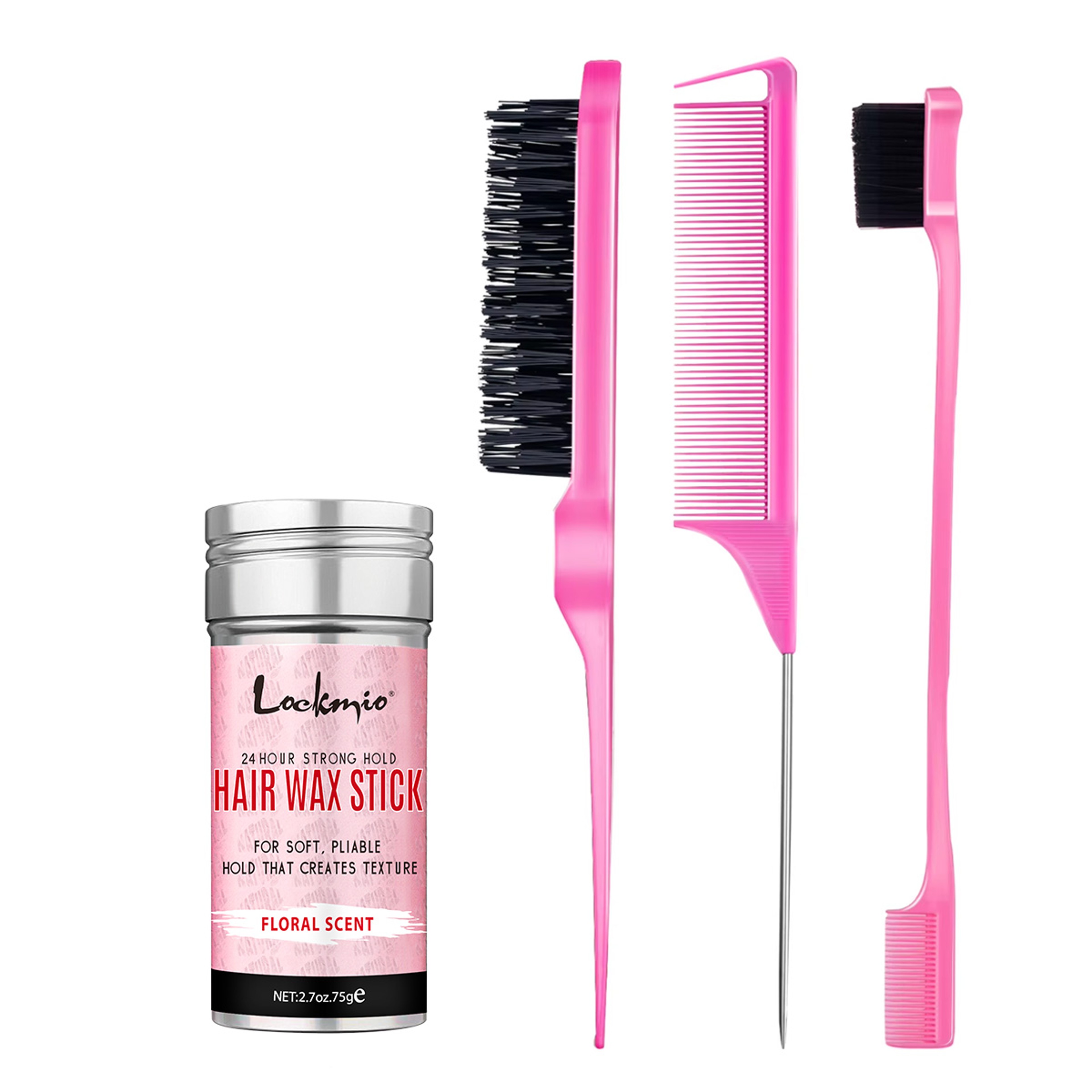 Anti Frizz Hair Wax Stick for Flyaway Control and Smooth Styling – view 1