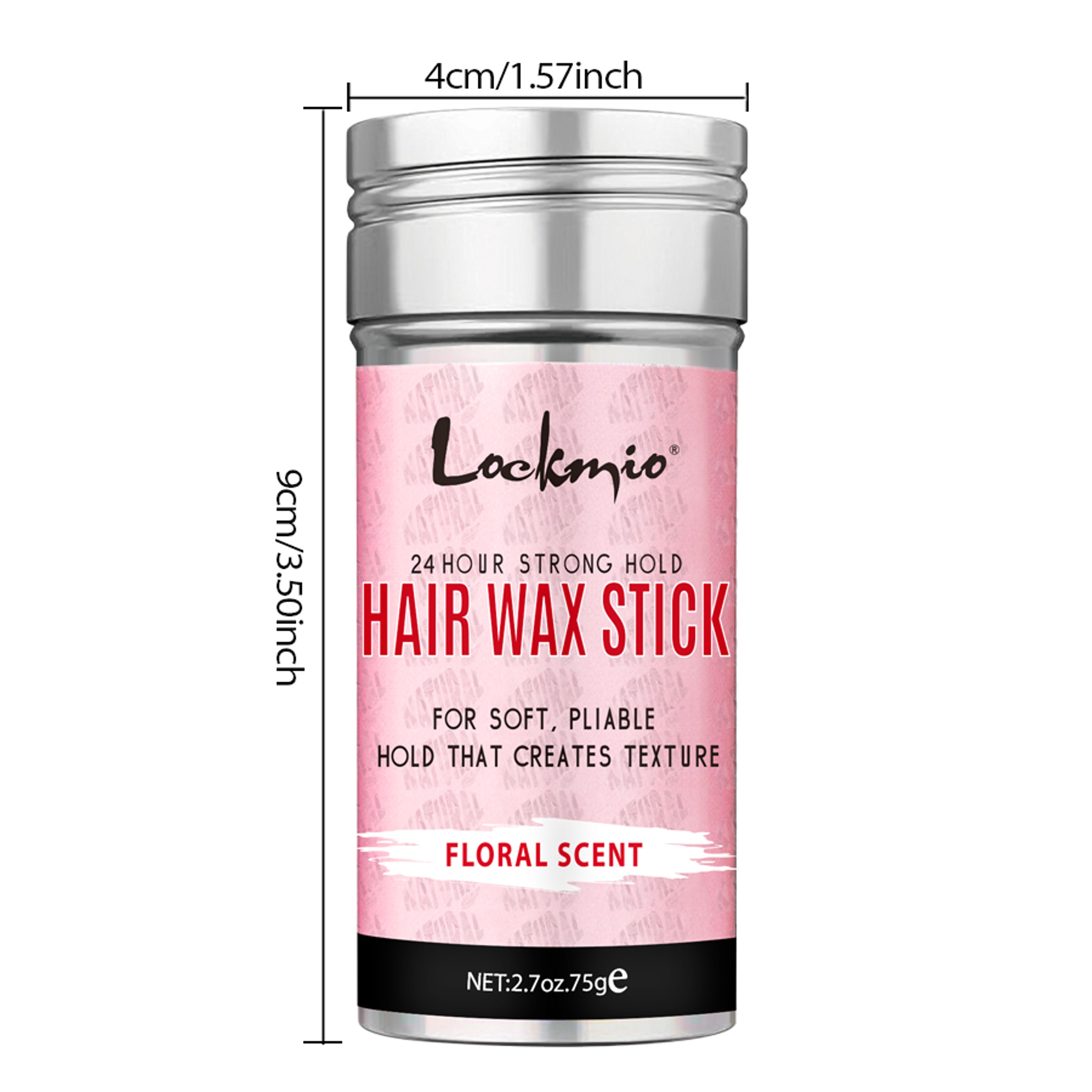 Anti Frizz Hair Wax Stick for Flyaway Control and Smooth Styling – view 9