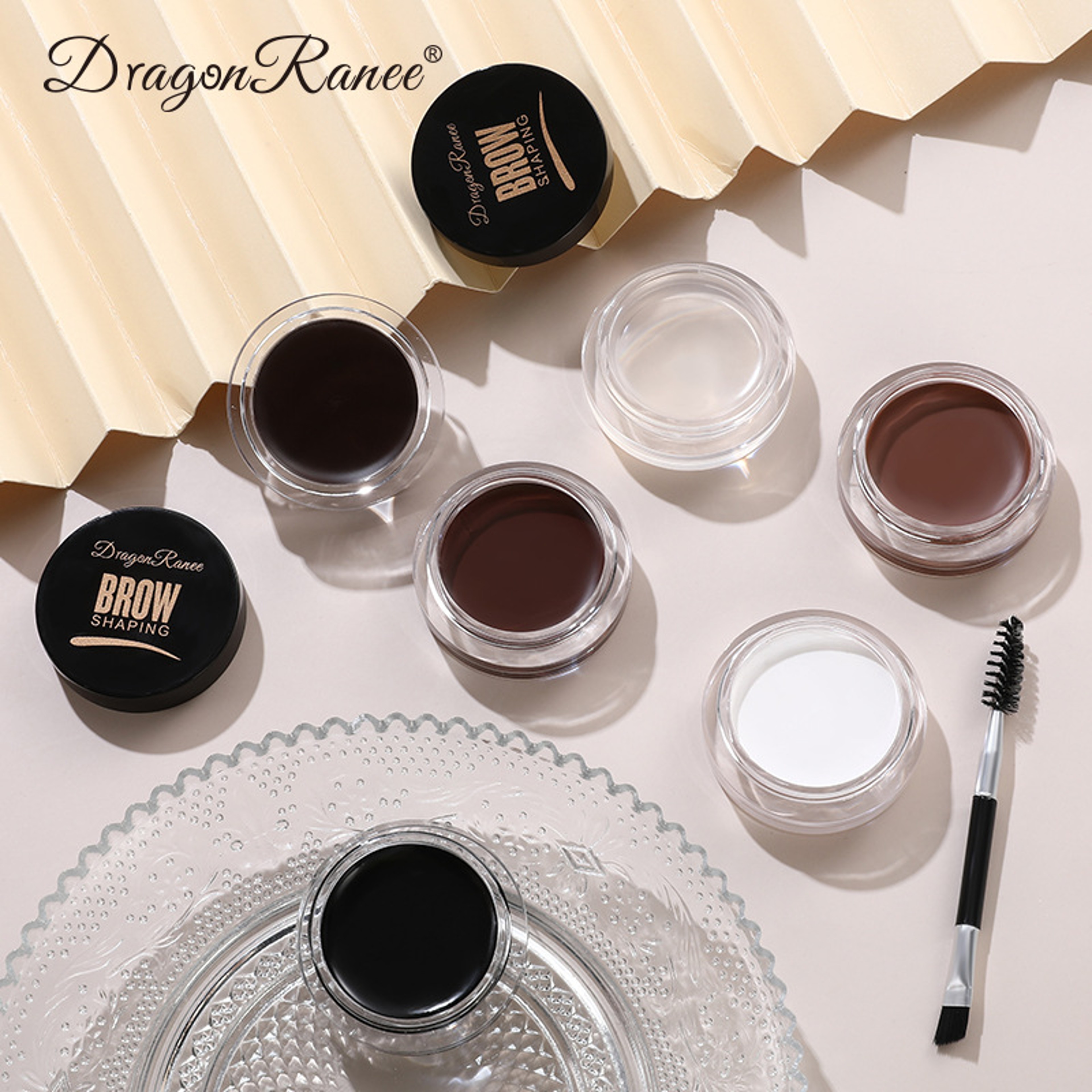 Dragon Ranee Wild Eyebrow Styling Eyebrow Cream, Multi Use Styling Eyebrow Gel Soap Wax, 6 Color Long Lasting Waterproof – view 3