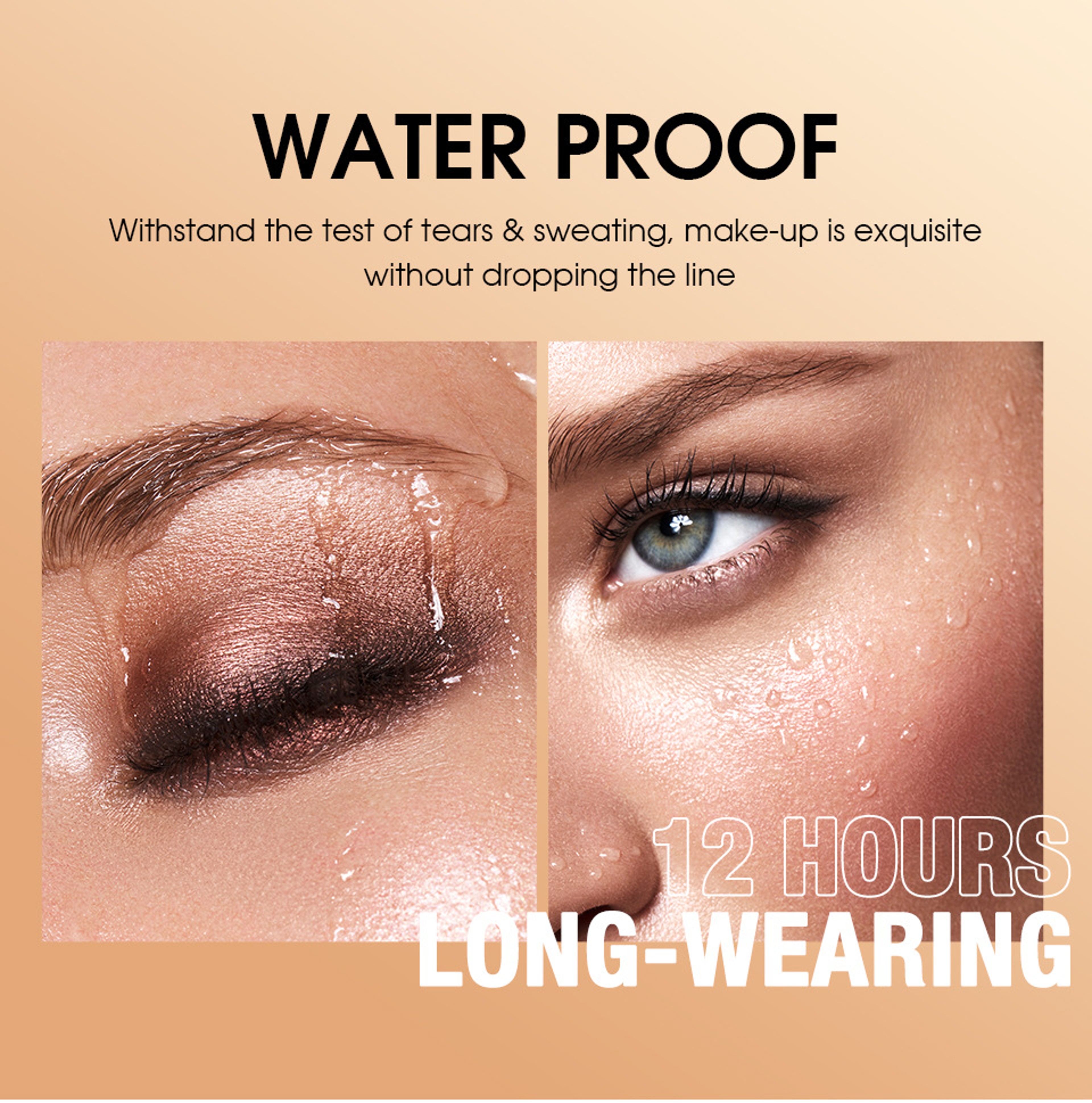 Waterproof Eyeshadow Stick, Long Lasting Color Eyeshadow, Face Highlight Crayon, Creamy Waterproof Eye Pencil, All-Day – view 6