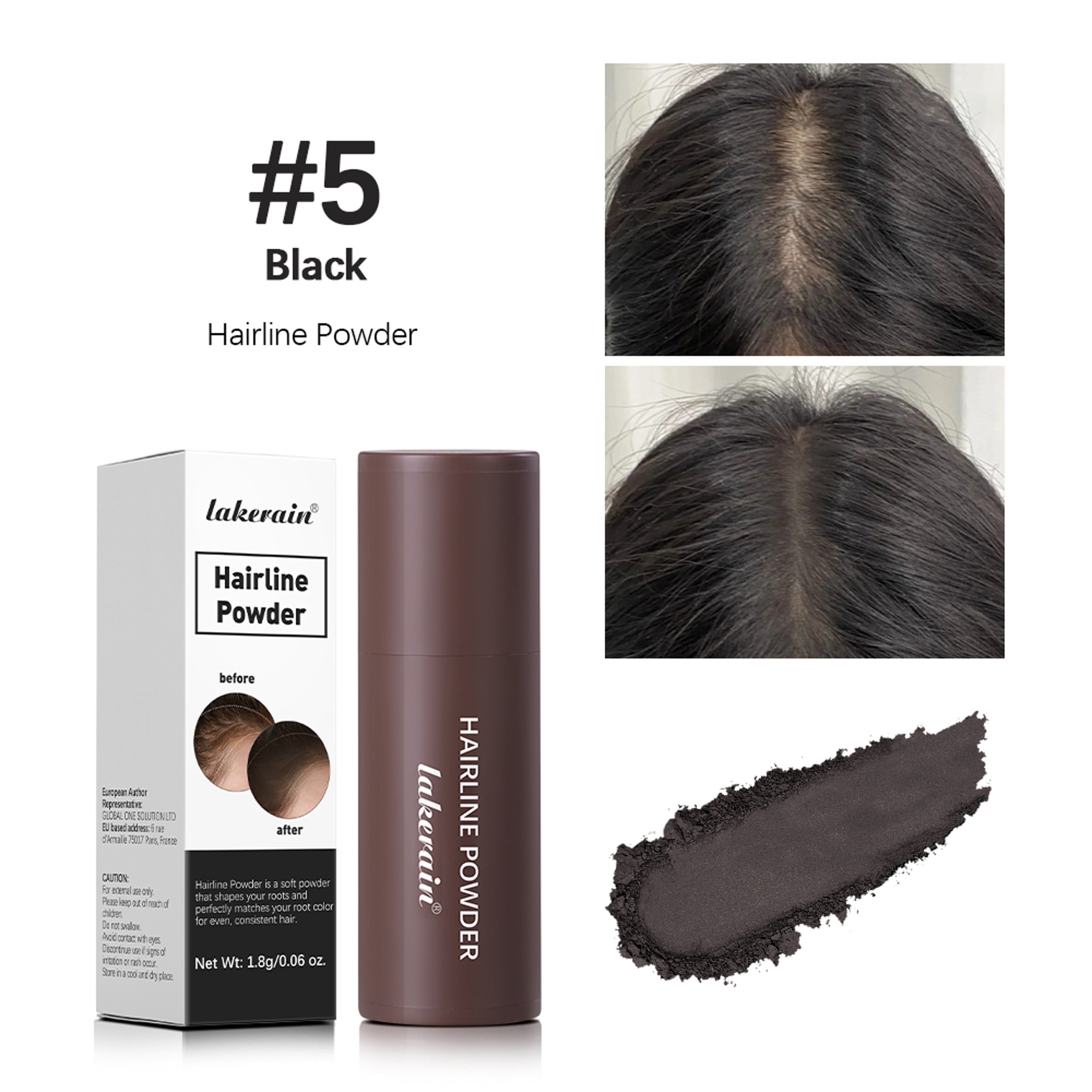 Hair Building Repair Stick Pen, Thicker Fuller Looking Hair Fibers, Root Eyebrow Filler, 6 Shades for Men and Women – view 7