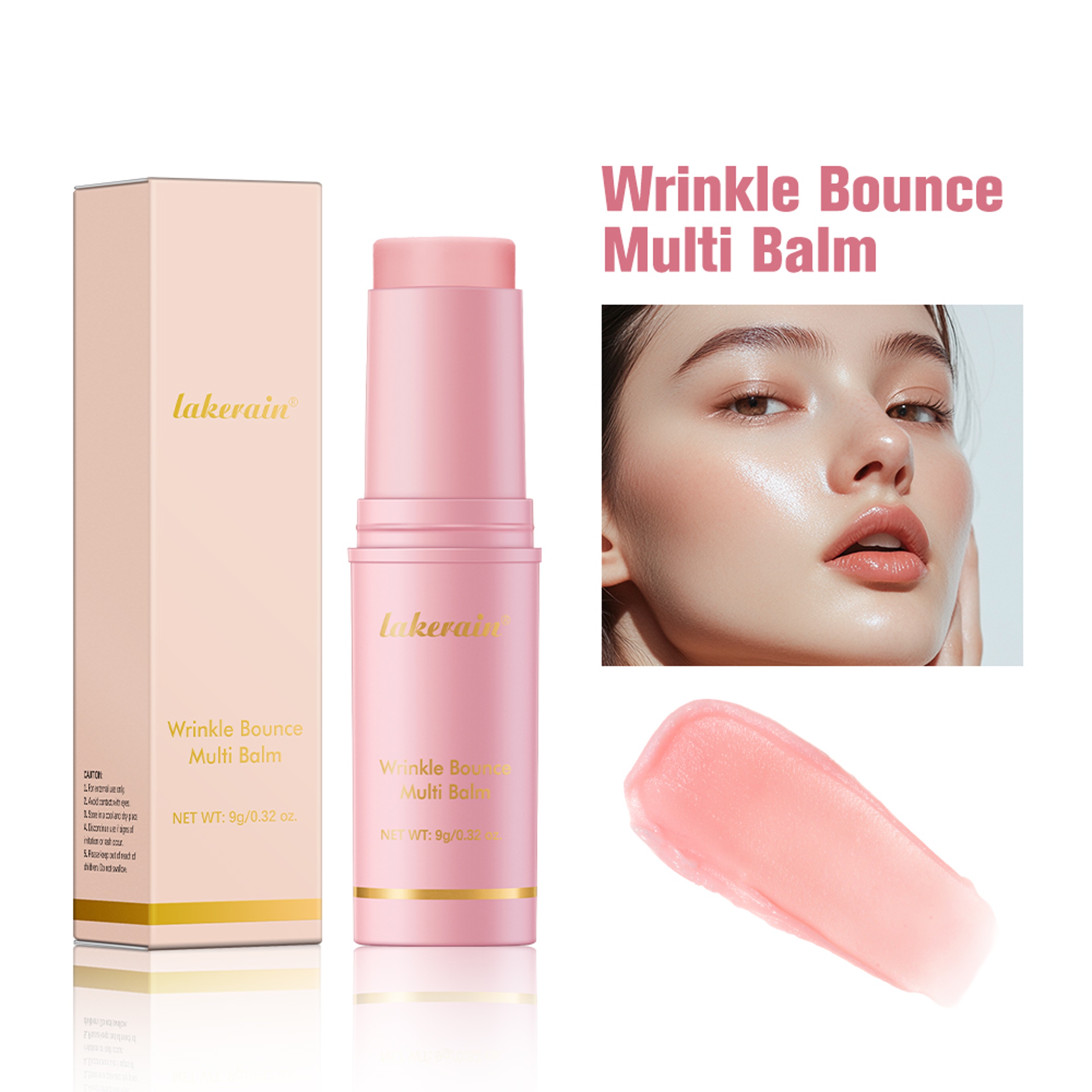 Multi Balm Collagen Moisturizing Wrinkle Bounce Stick Brighten Dull Skin Elasticity Boost For Eyes  0
