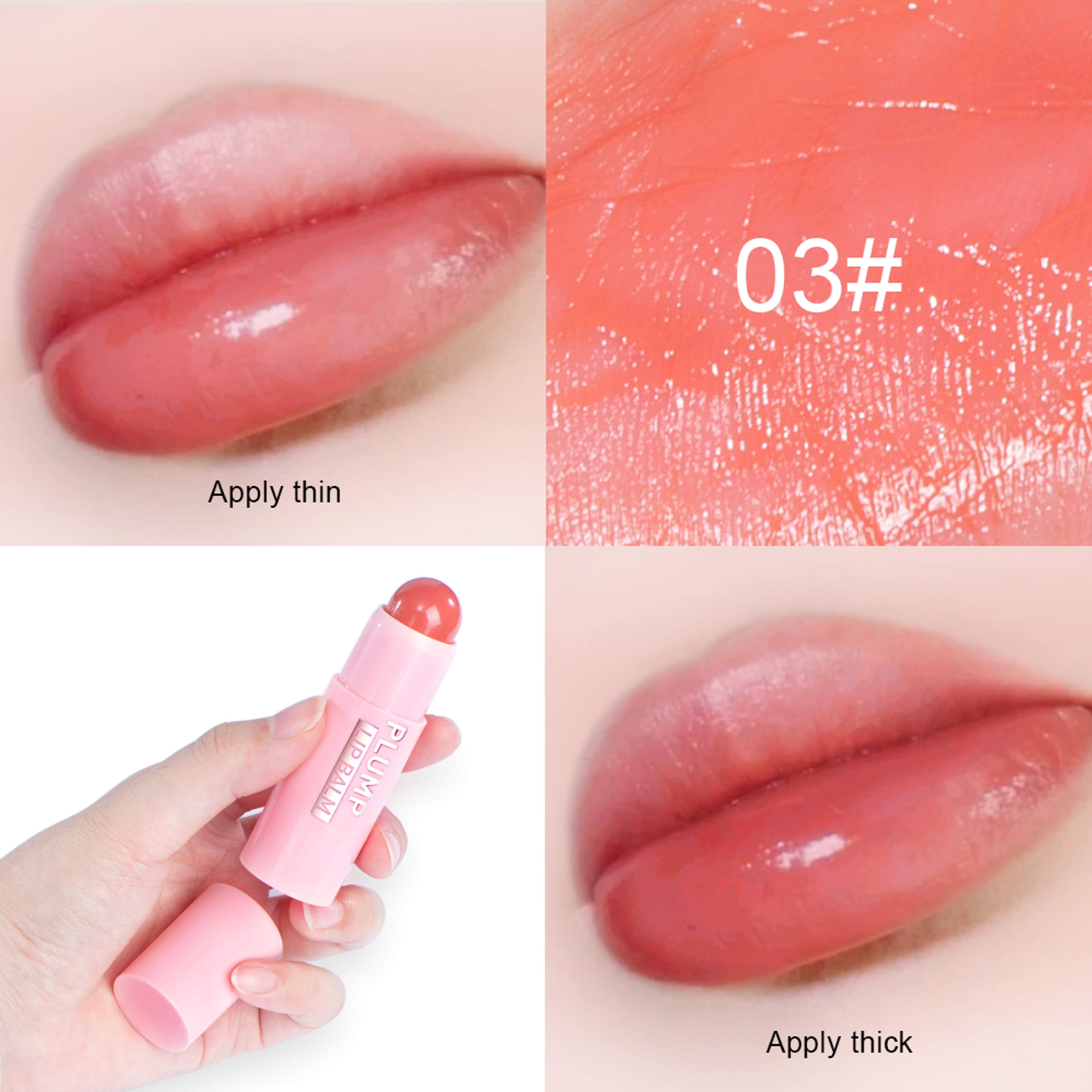 Extreme Lip Plumper Instantly, Plump Lip Balm, Fuller Lipstick, Volumizing Lips, Elasticity, Fine Line Reduction – view 4