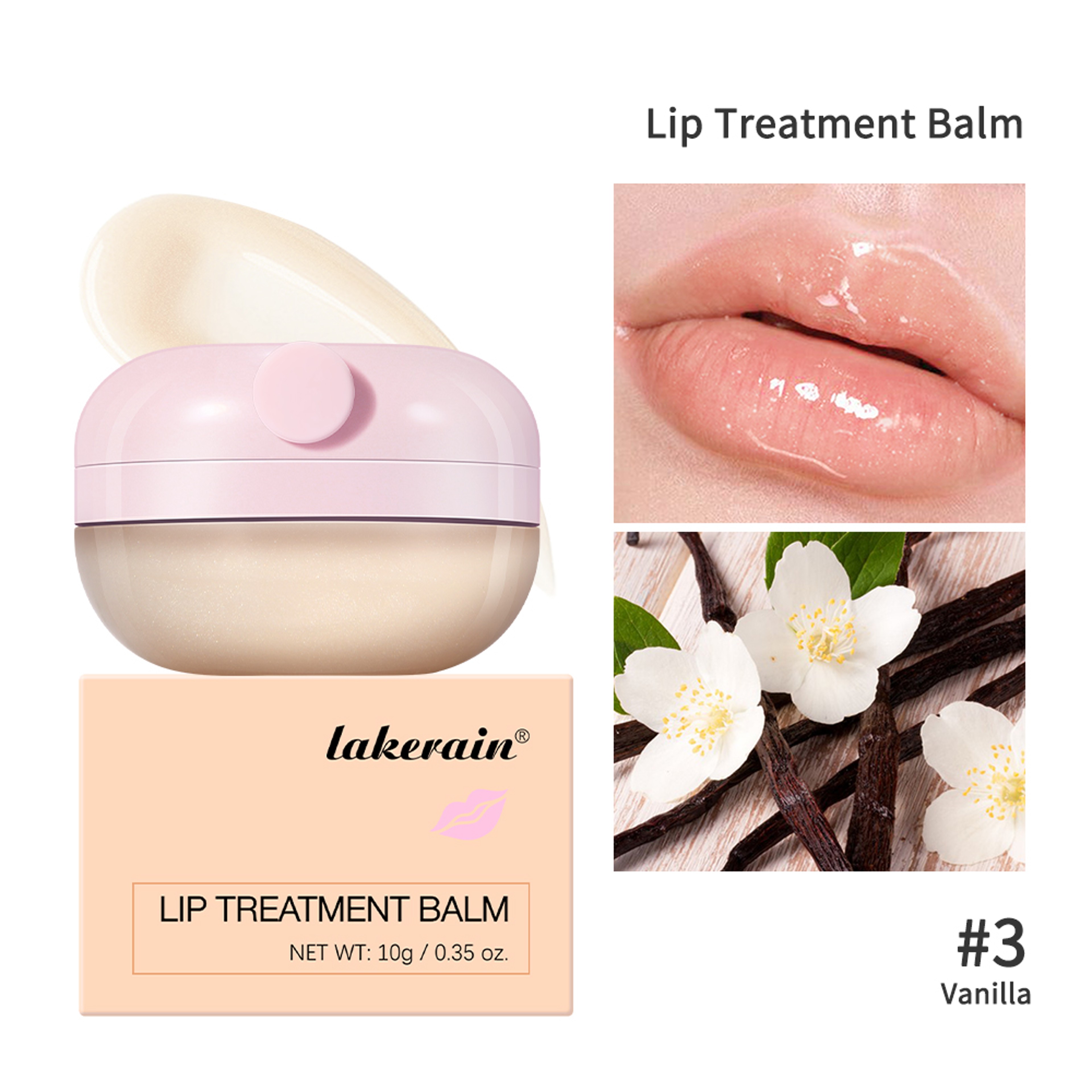 Deep Hydrating Lip Mask, Waterproof Moisturizing Lip Balm, Natural Plant Base Moisturizing, Overnight Plump Lips Cares – view 7