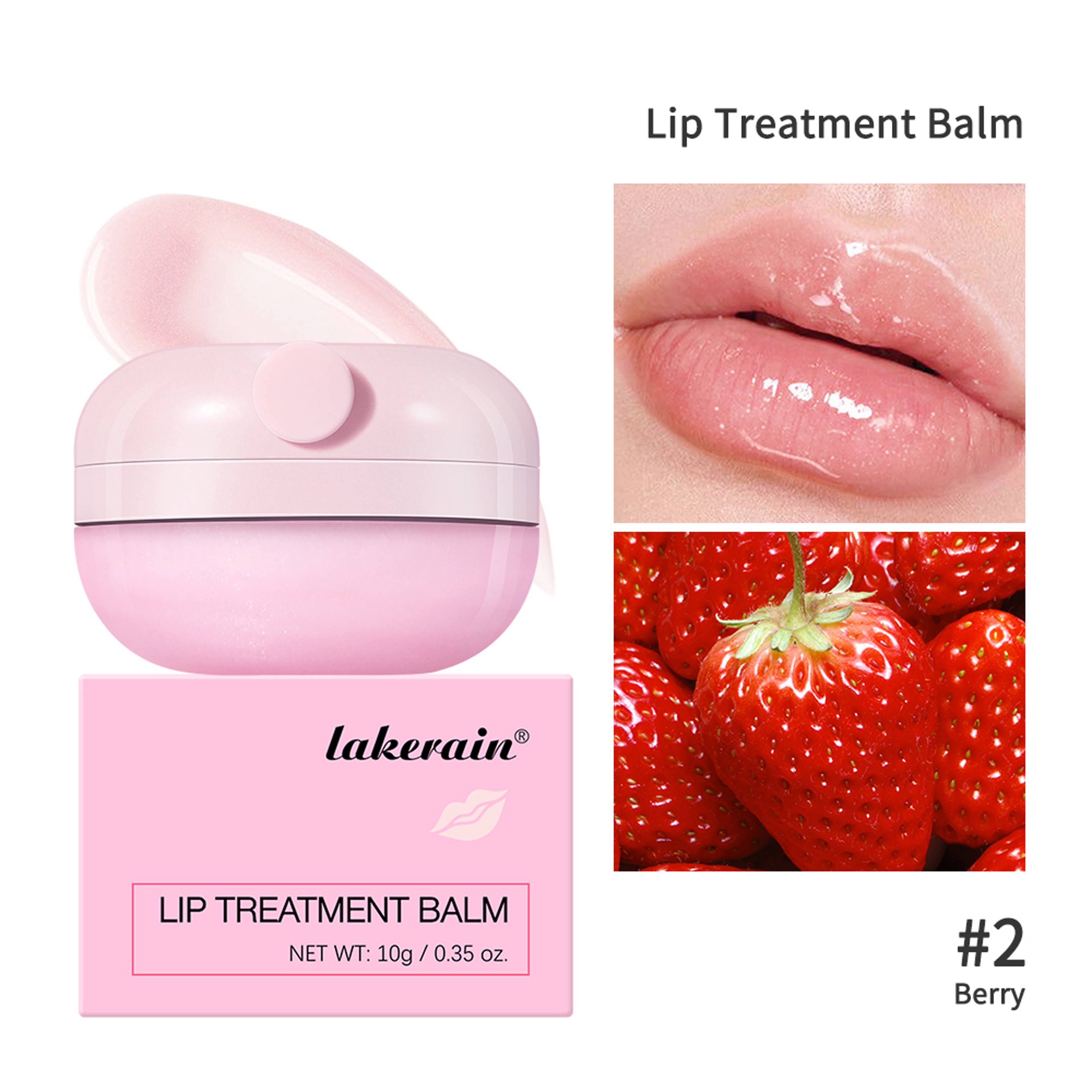 Deep Hydrating Lip Mask, Waterproof Moisturizing Lip Balm, Natural Plant Base Moisturizing, Overnight Plump Lips Cares – view 8