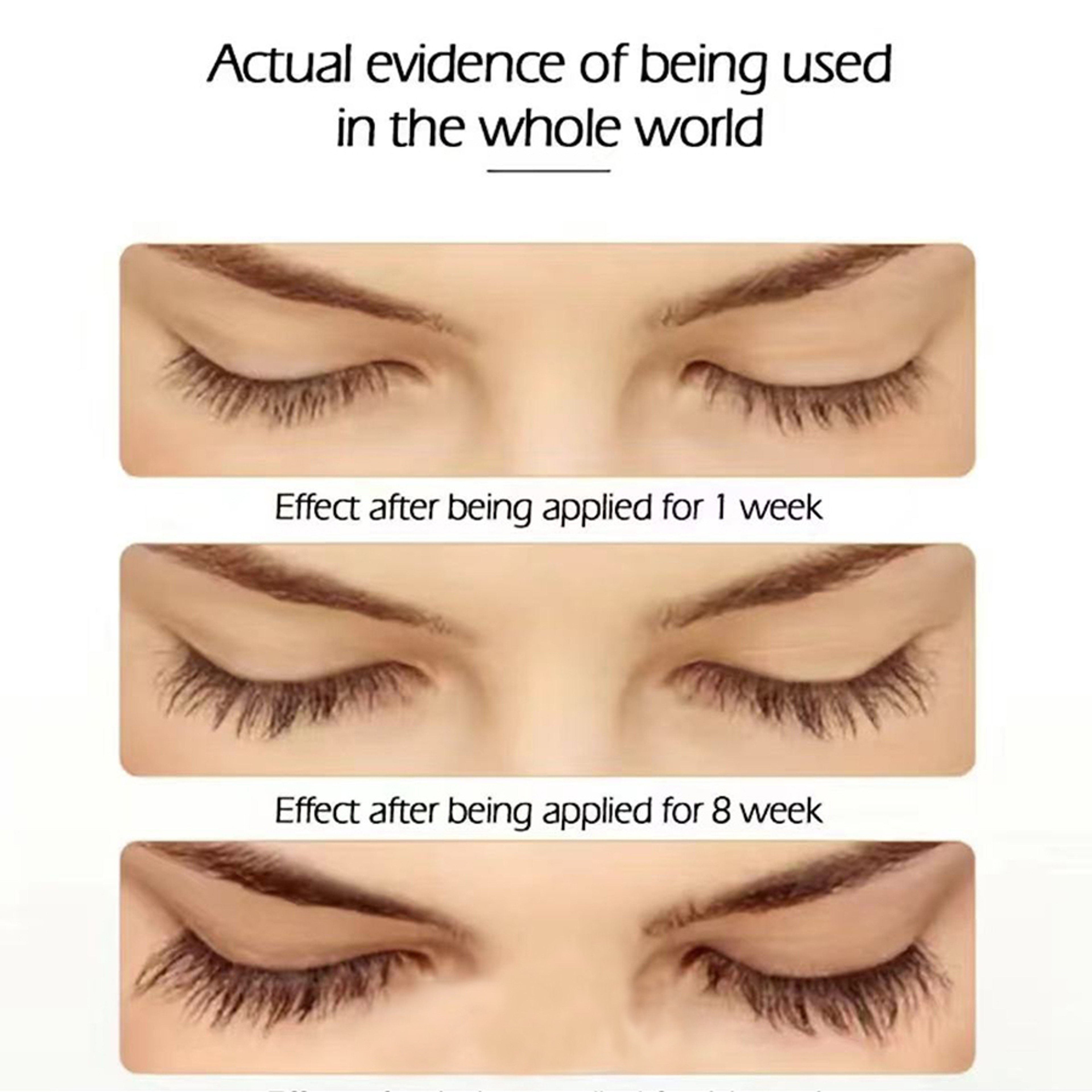 Nourishing Eyelash and Eyebrow Enhancer Serum, Natural Ingredients for Longer, Fuller, Thicker Lashes, Eyebrow Makeup – view 4