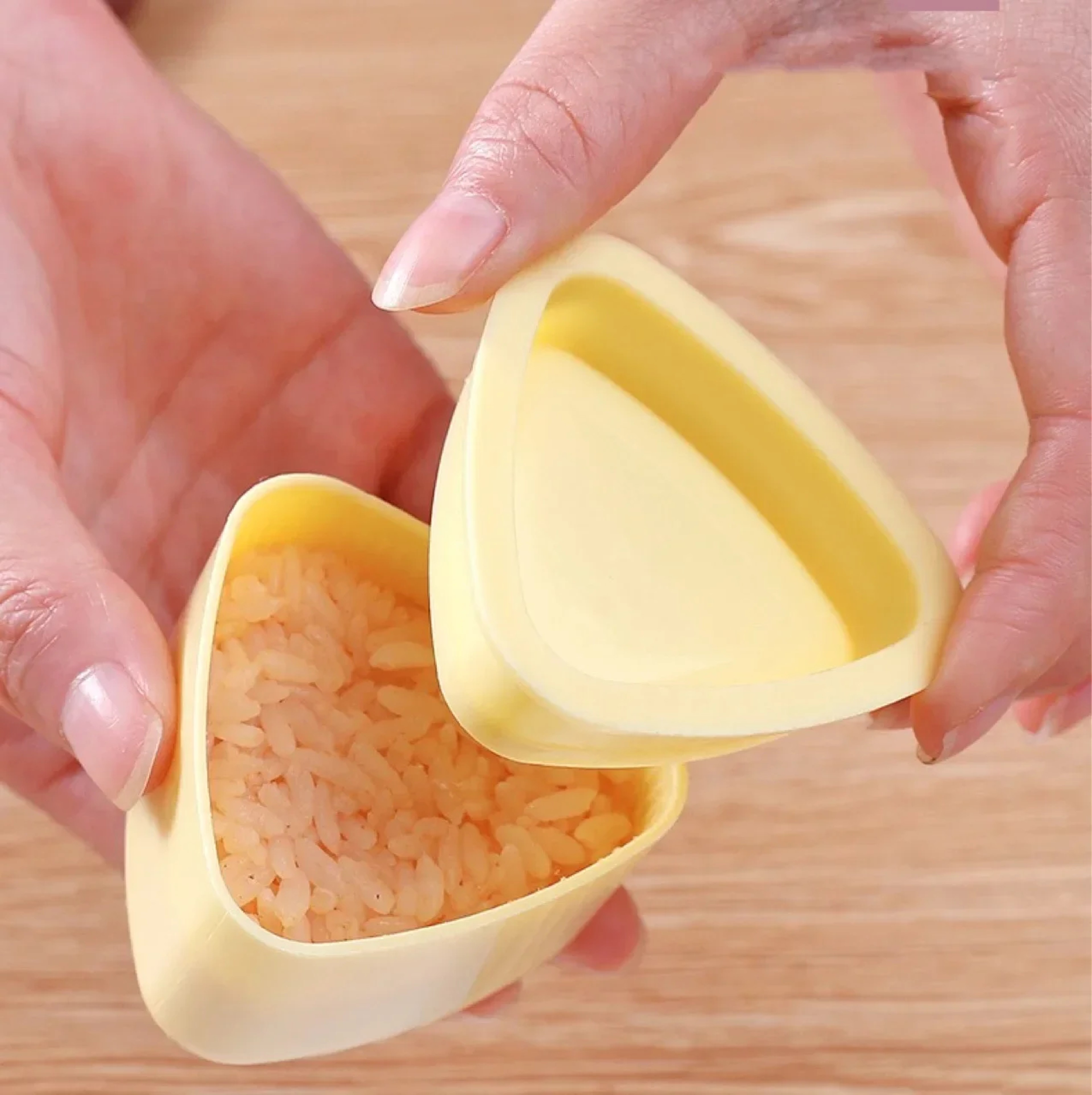 Triangles Sushi Mold Onion Rice Ball Food Press Bento Kitchen Gadget Set Onigiri Maker Frame Kit Di 2