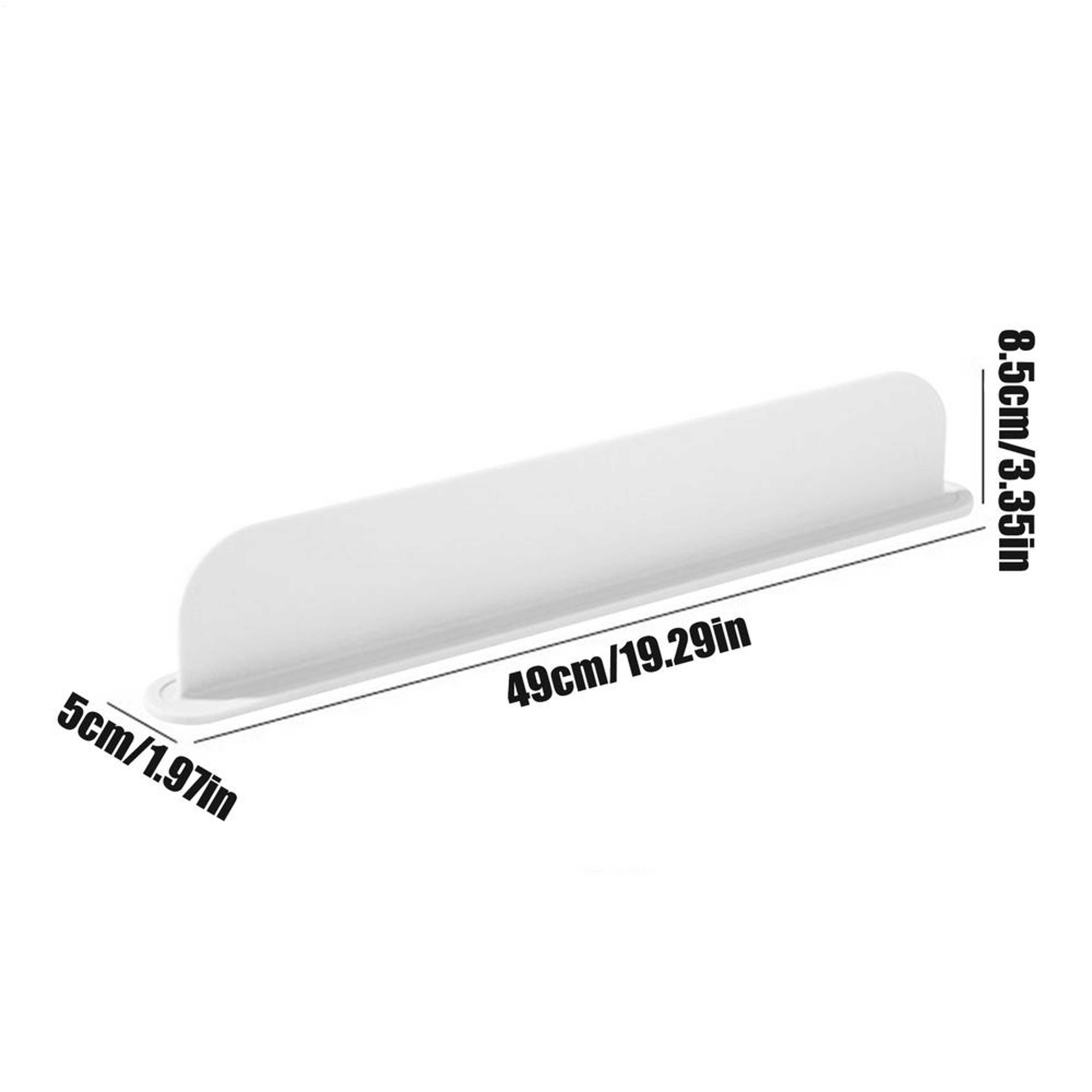 Silicone Sink Baffle, Non-Slip Kitchen Splash Guard, Water Barrier for Washing Dishes and Vegetables, Household Adhesive – view 8