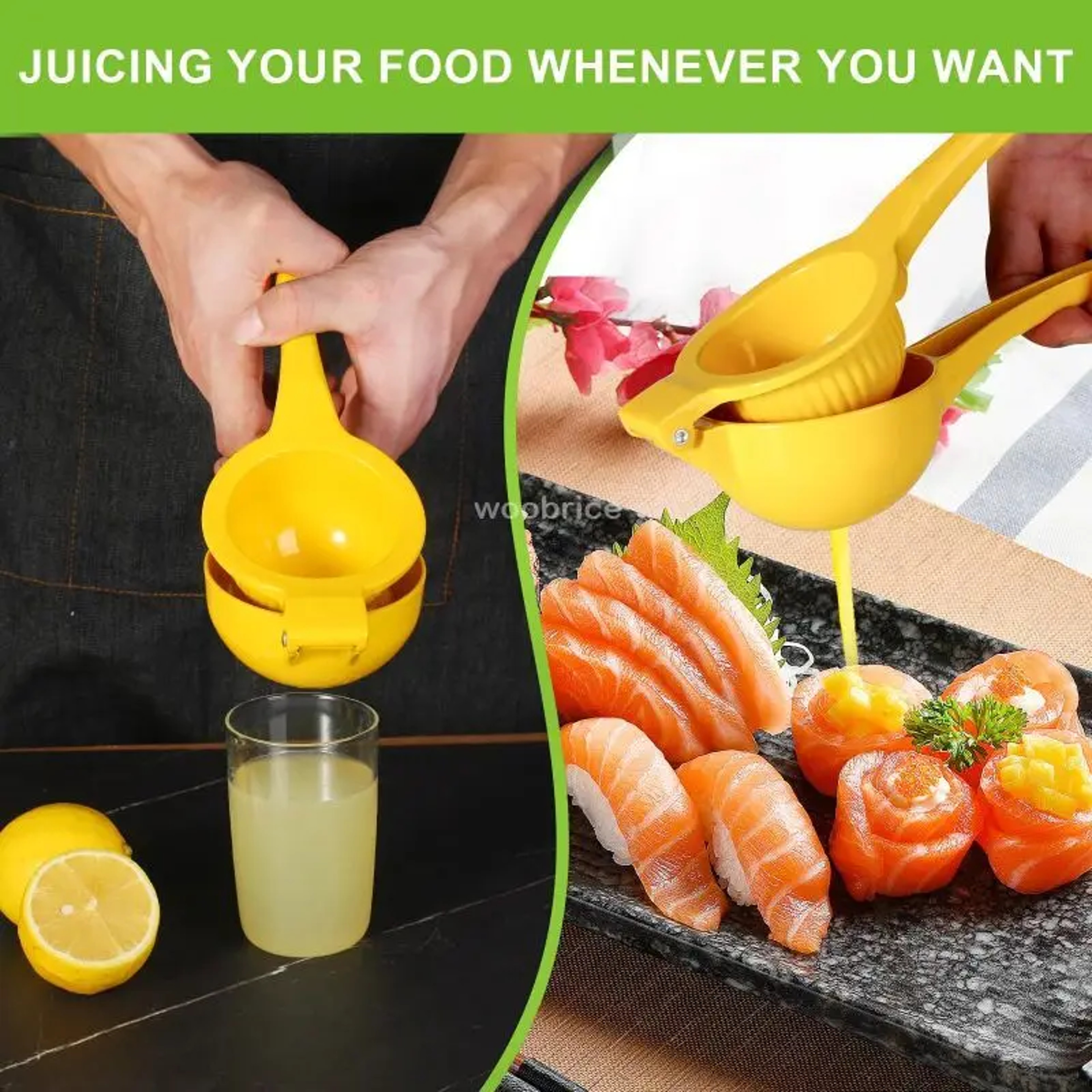Manual Lemon Clip Creative Kitchen Gadget Colorful Manual Lemon Juicer Mini Home Portable Lemon Cli