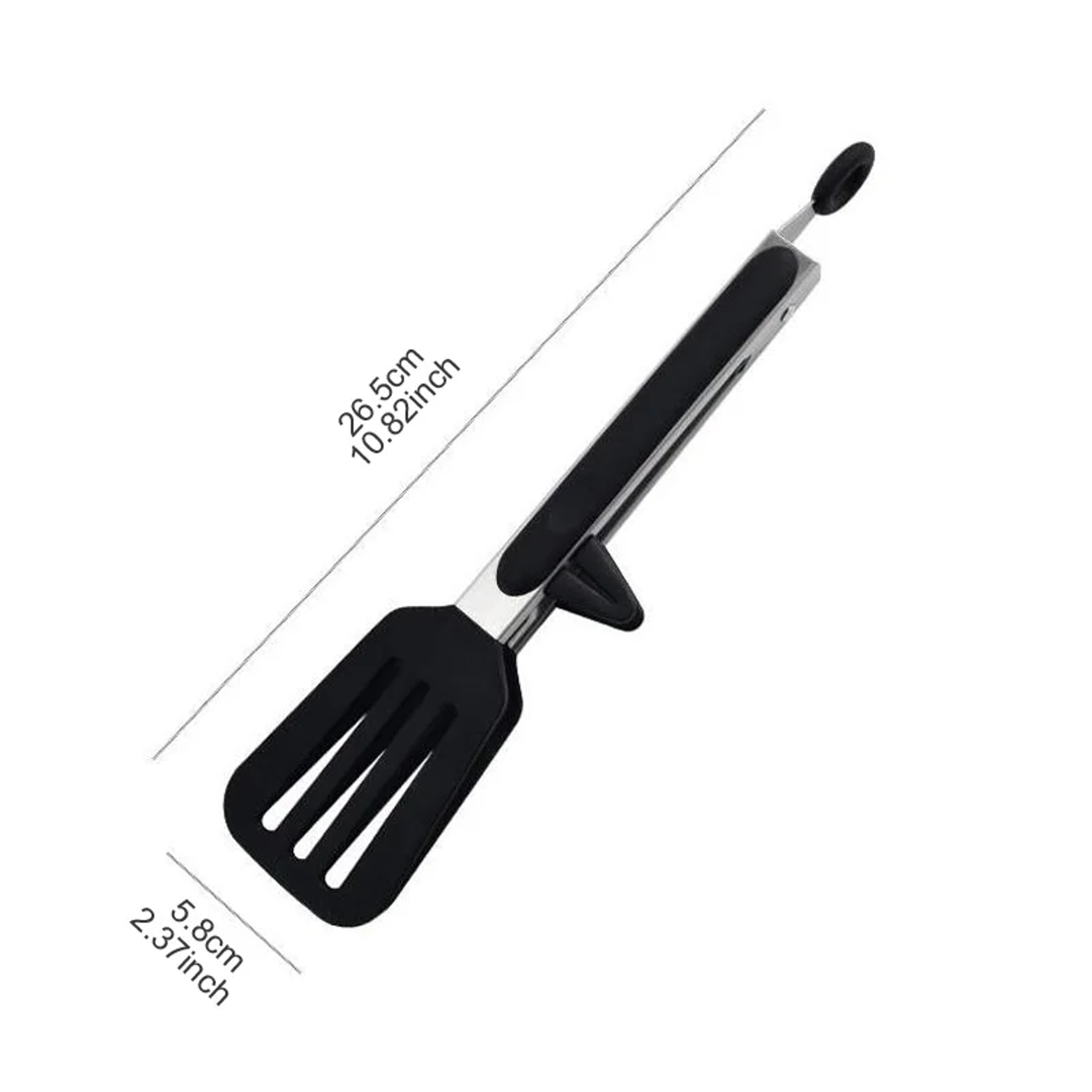 Stainless Steel Food Tongs, Non-Stick Silicone Cooking Clips, Barbecue Salad Bread Tools, Kitchen Accessories – view 10