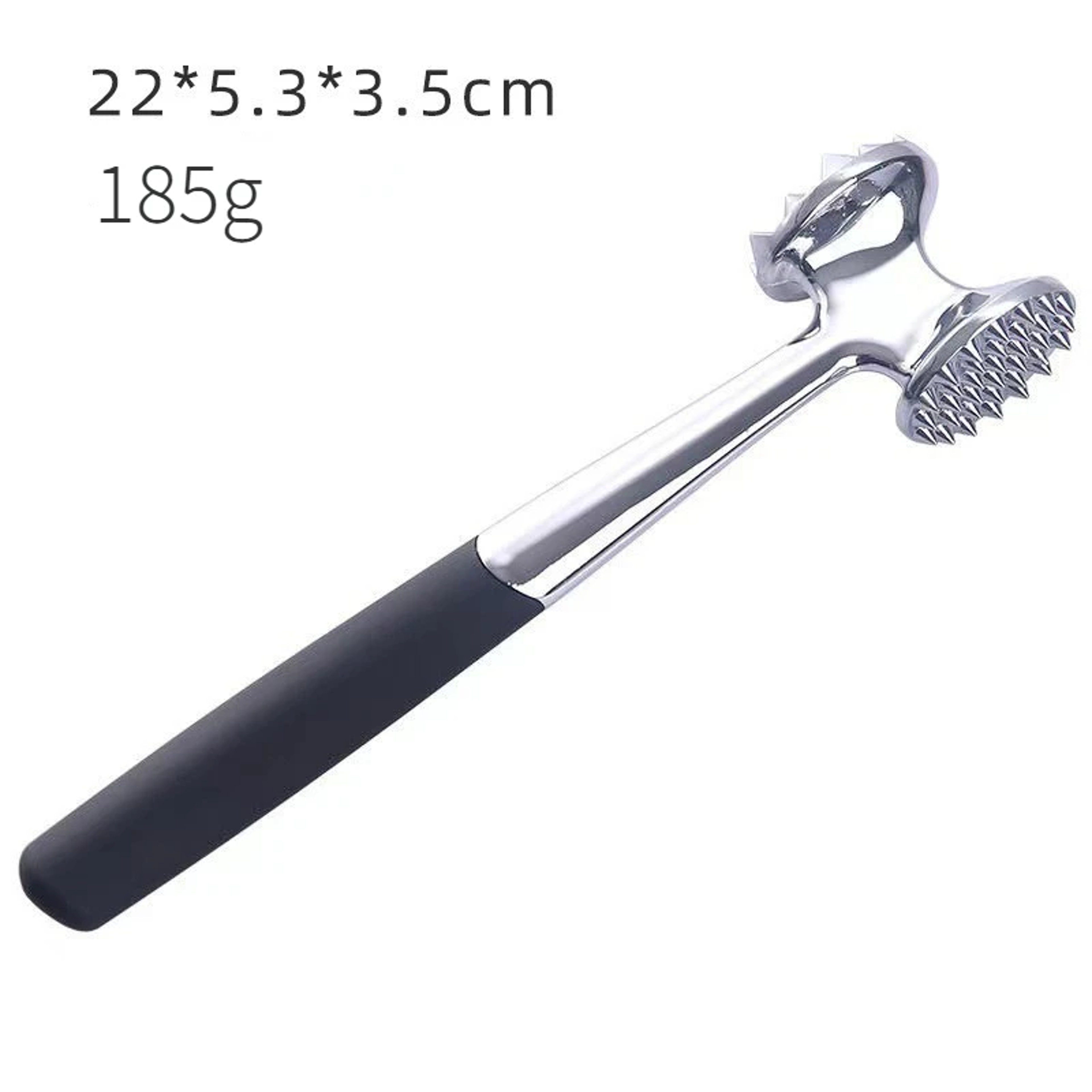 Double-Sided Loose Meat Hammer, Zinc Alloy Tendon Breaker, Patting Pork Meat Hammer, Pork Steak Fluffy Hammer, Kitchen – view 7