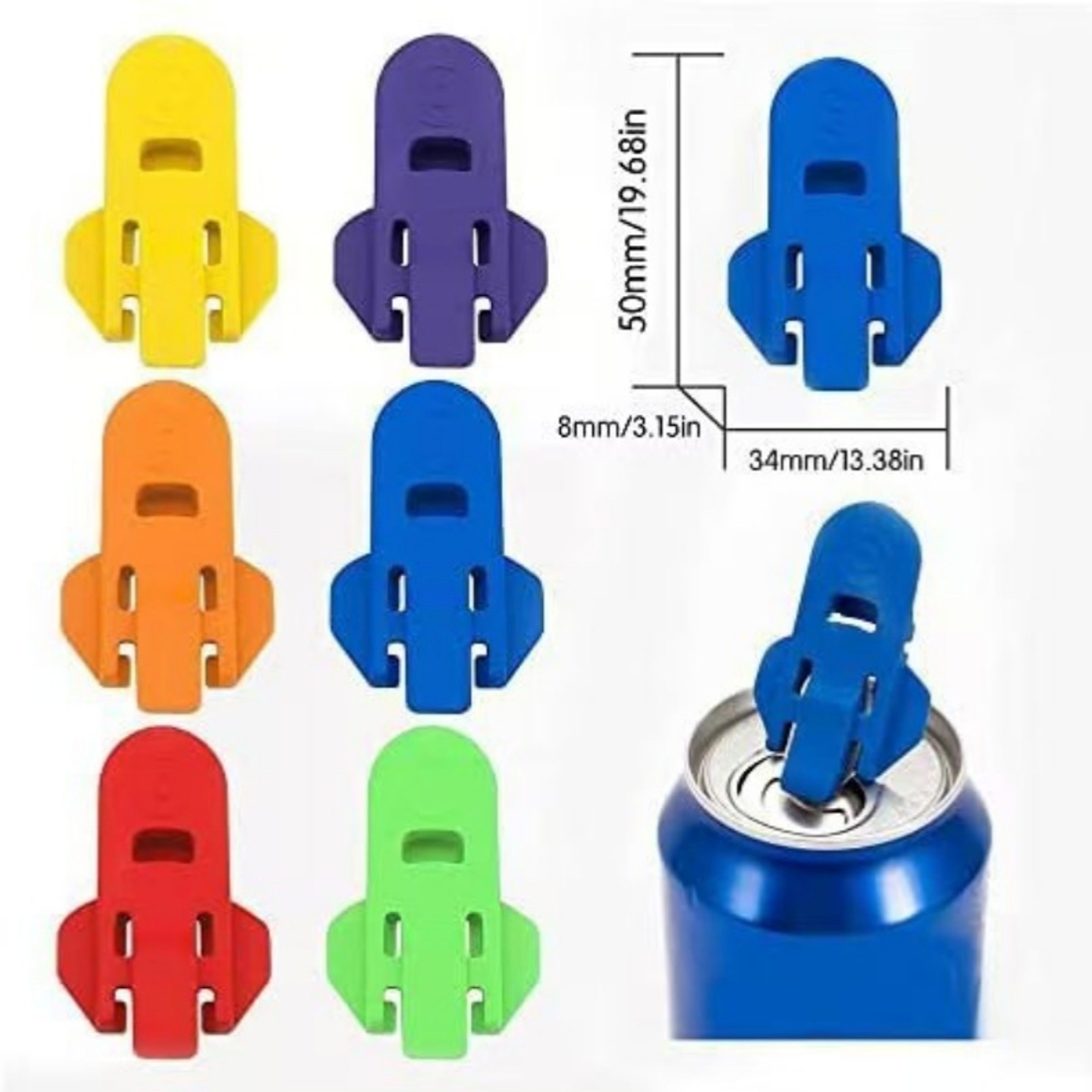 Handheld Plastic Small Sealer for Beer, Cola, Beverage Cans, Dustproof Cup Lid Sealing Tool – view 6