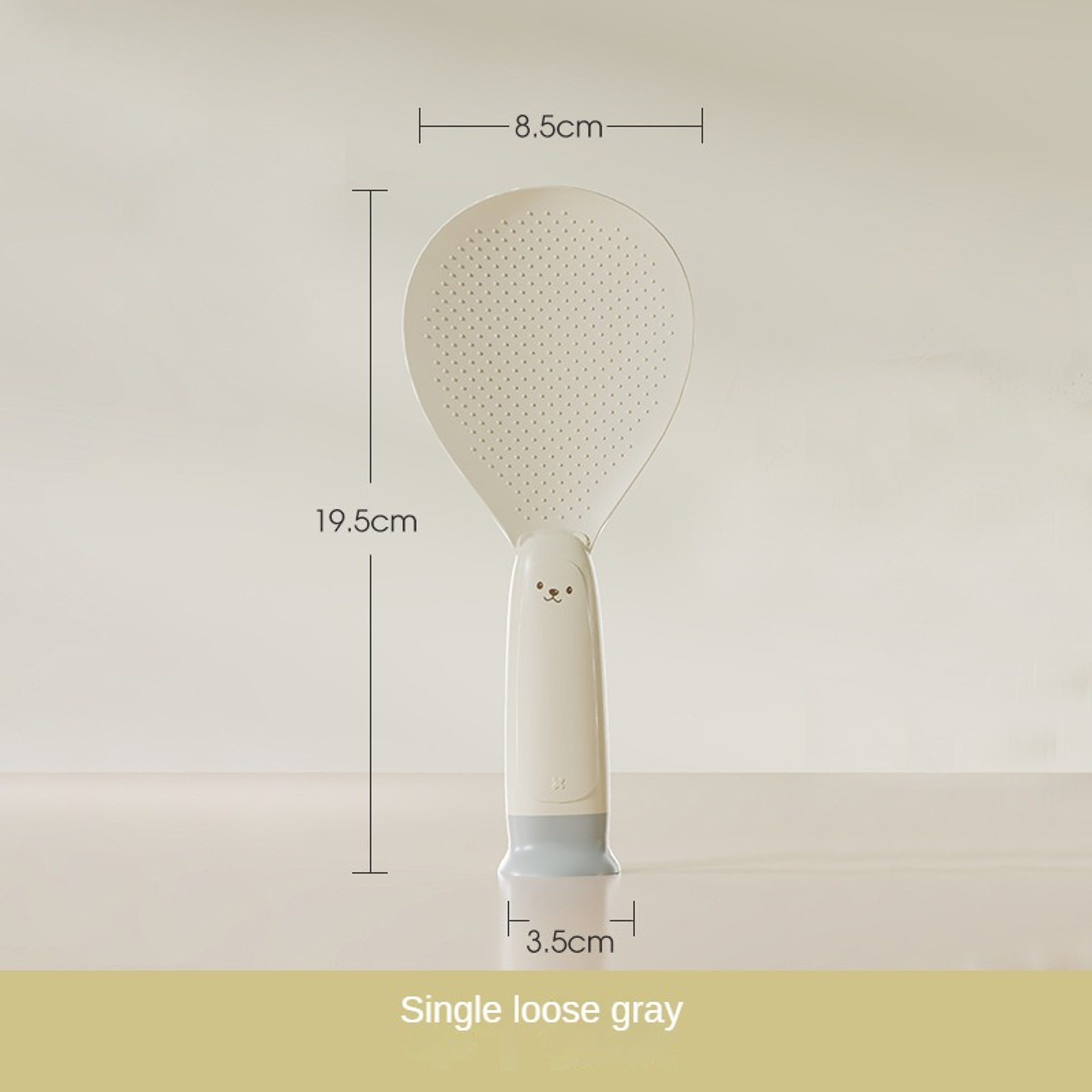 New Suction Cup Rice Spoon HeatResistant StandUp Design NonStick For Rice Making And Serving 5