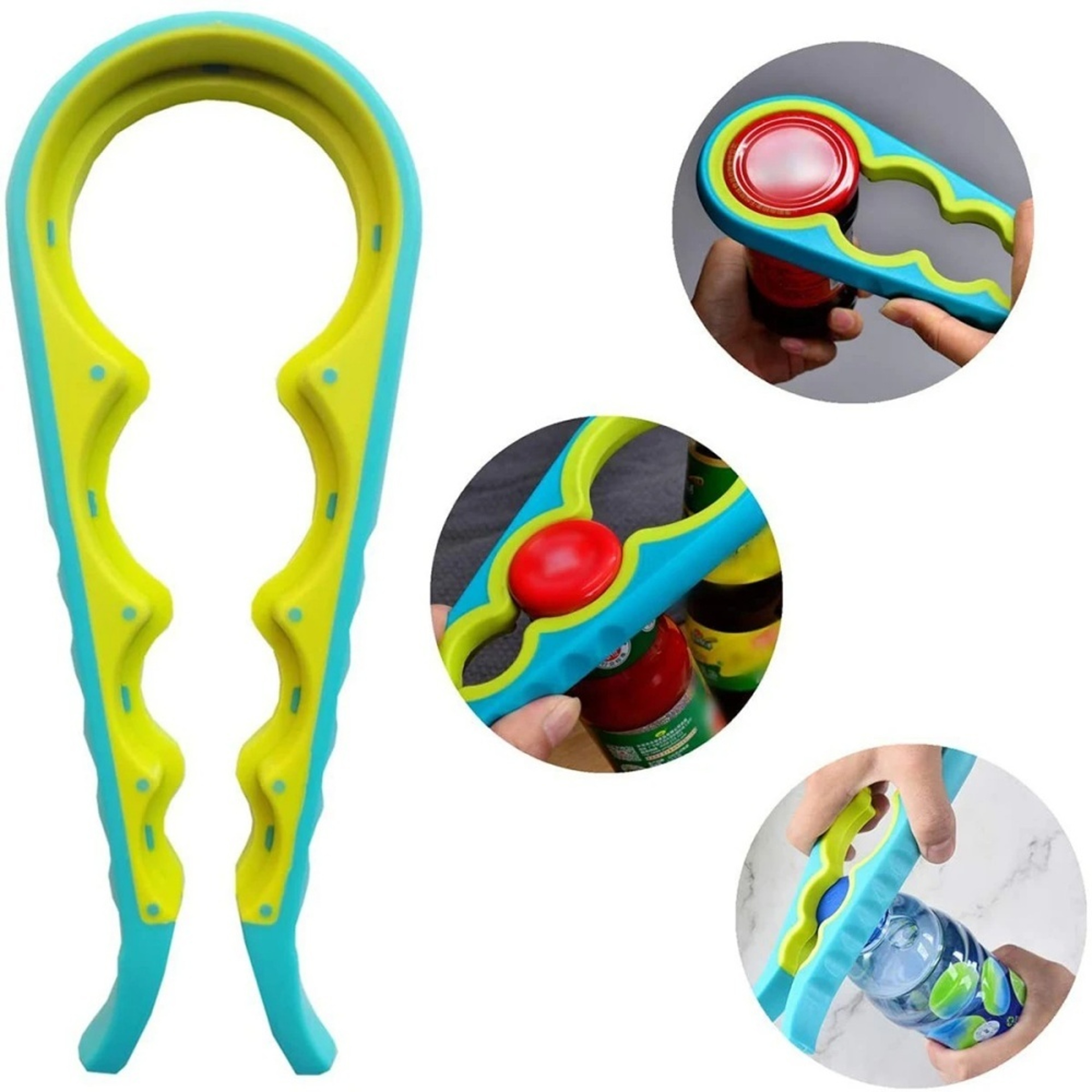 Kitchen Jars Opener, Universal Bottle Cap Opener, Effortless Jar Opener for Easy Open Bottles and Lids – view 4
